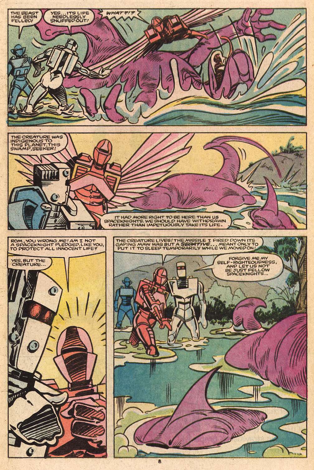 Read online ROM (1979) comic -  Issue #70 - 8