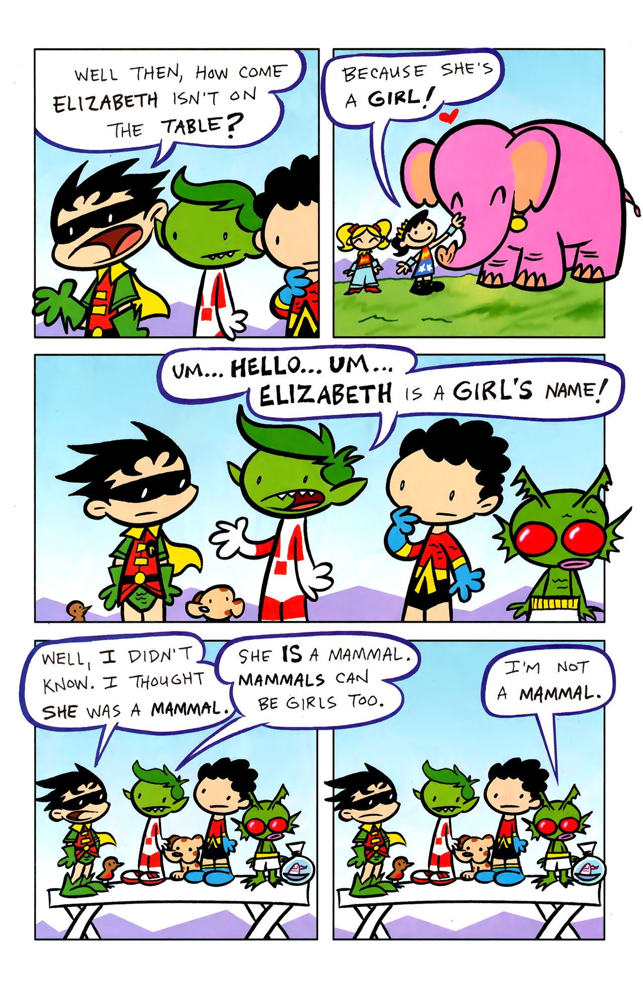 Read online Tiny Titans comic -  Issue #14 - 7