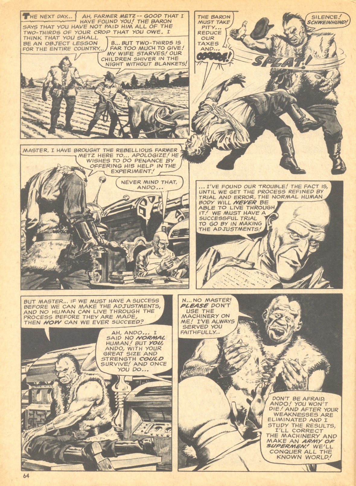 Read online Creepy (1964) comic -  Issue #34 - 60