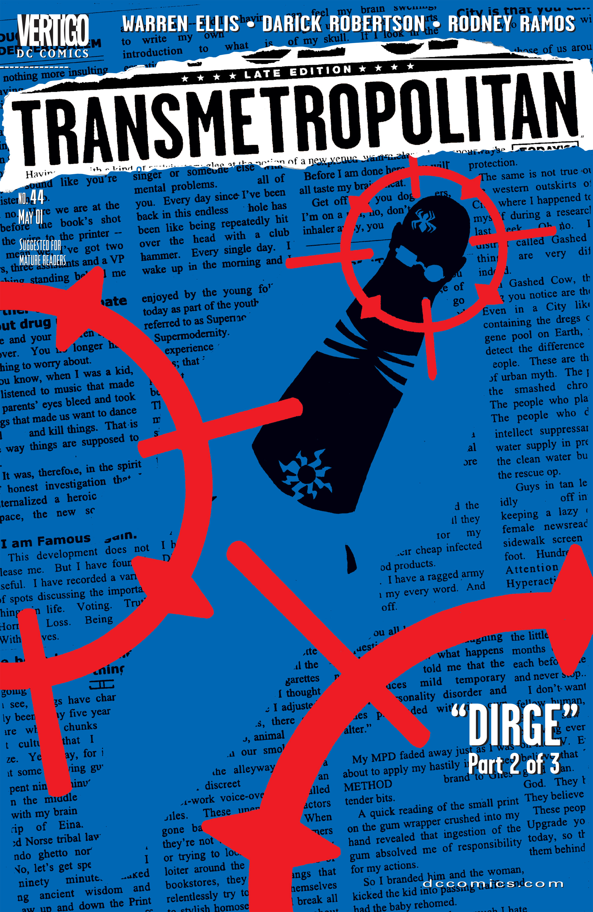Read online Transmetropolitan comic -  Issue #44 - 1