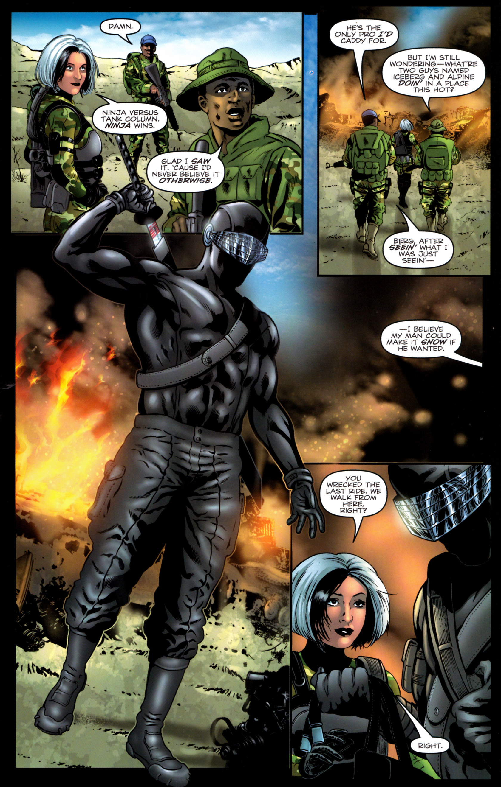 Read online G.I. Joe: Snake Eyes comic -  Issue #9 - 12