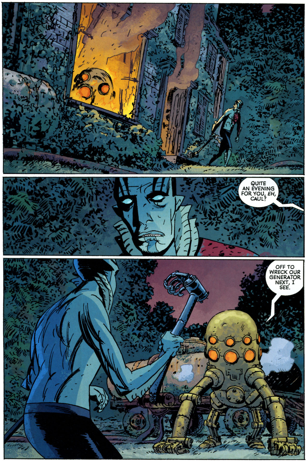 Read online B.P.R.D.: Garden of Souls comic -  Issue #5 - 12