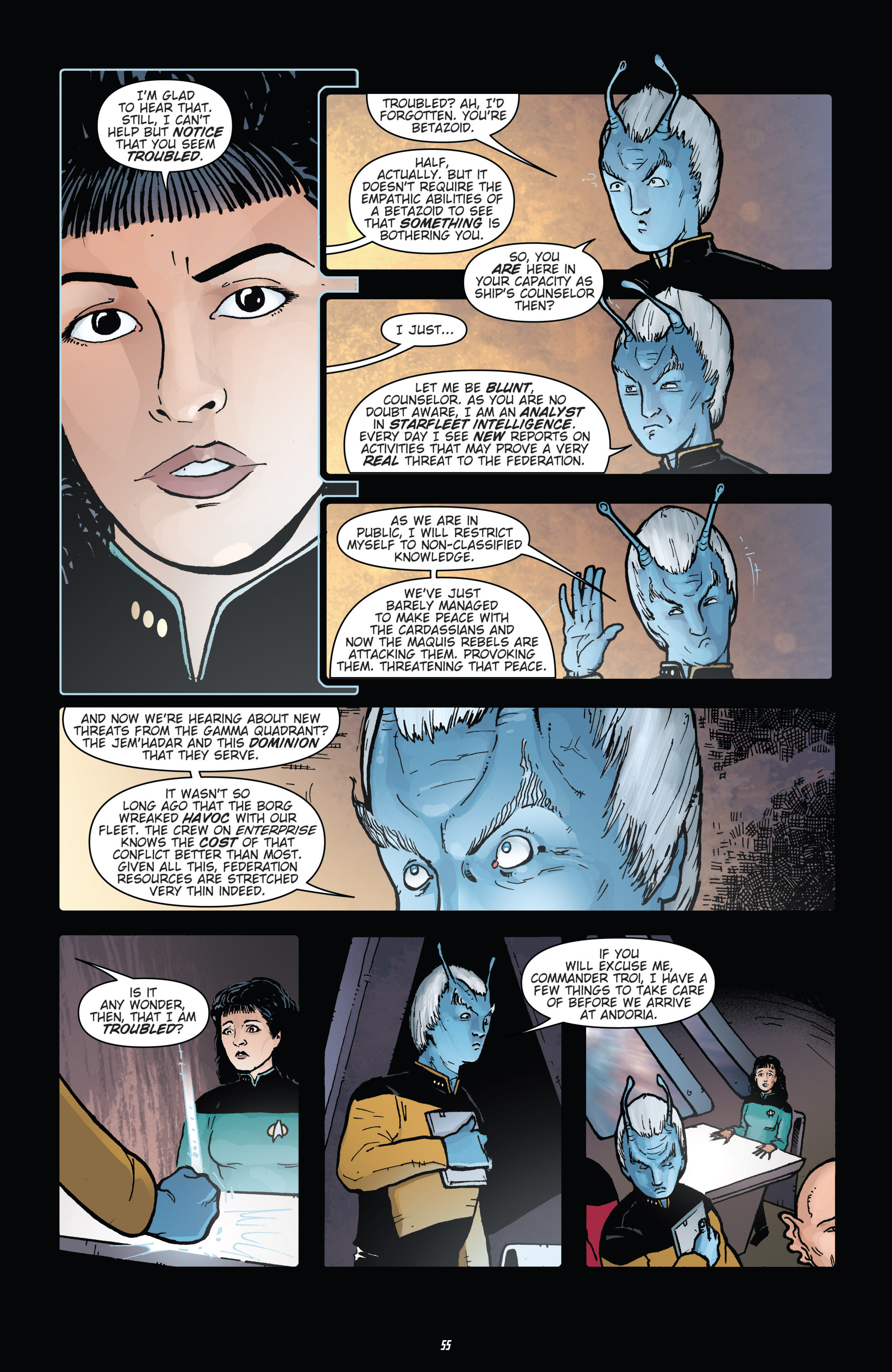 Read online Star Trek: Alien Spotlight comic -  Issue # TPB 1 - 56