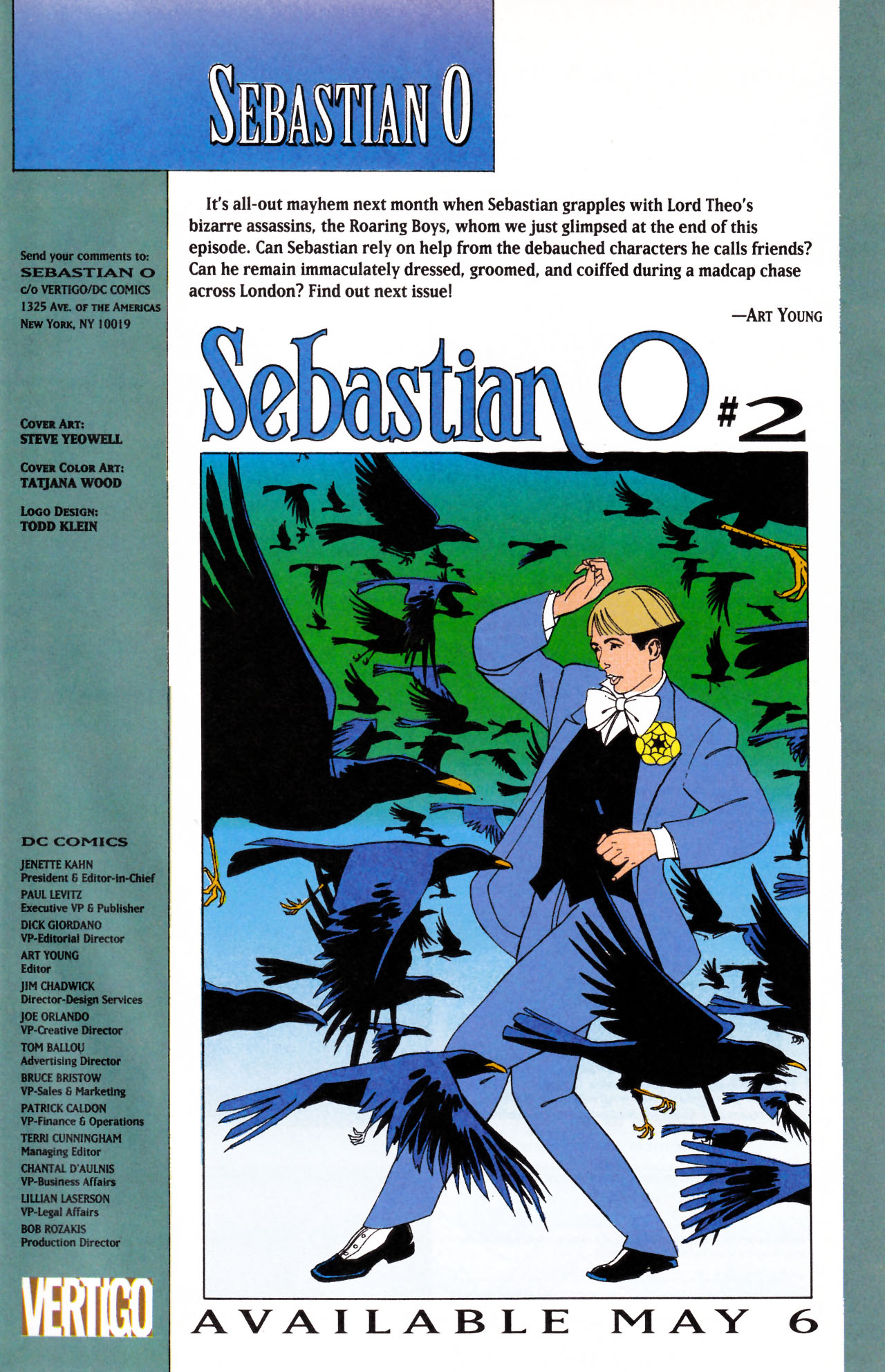 Read online Sebastian O comic -  Issue #1 - 31
