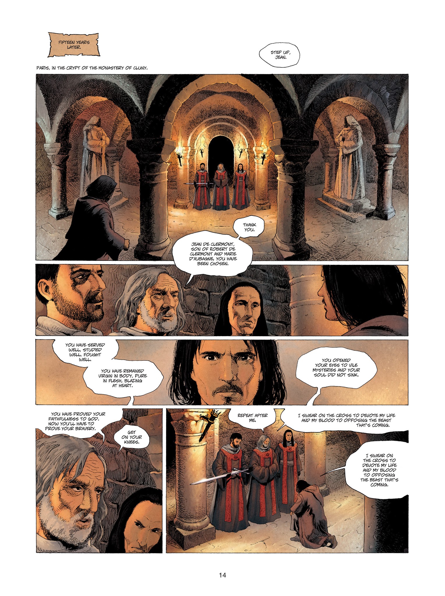 Read online Marie of the Dragons comic -  Issue #1 - 14