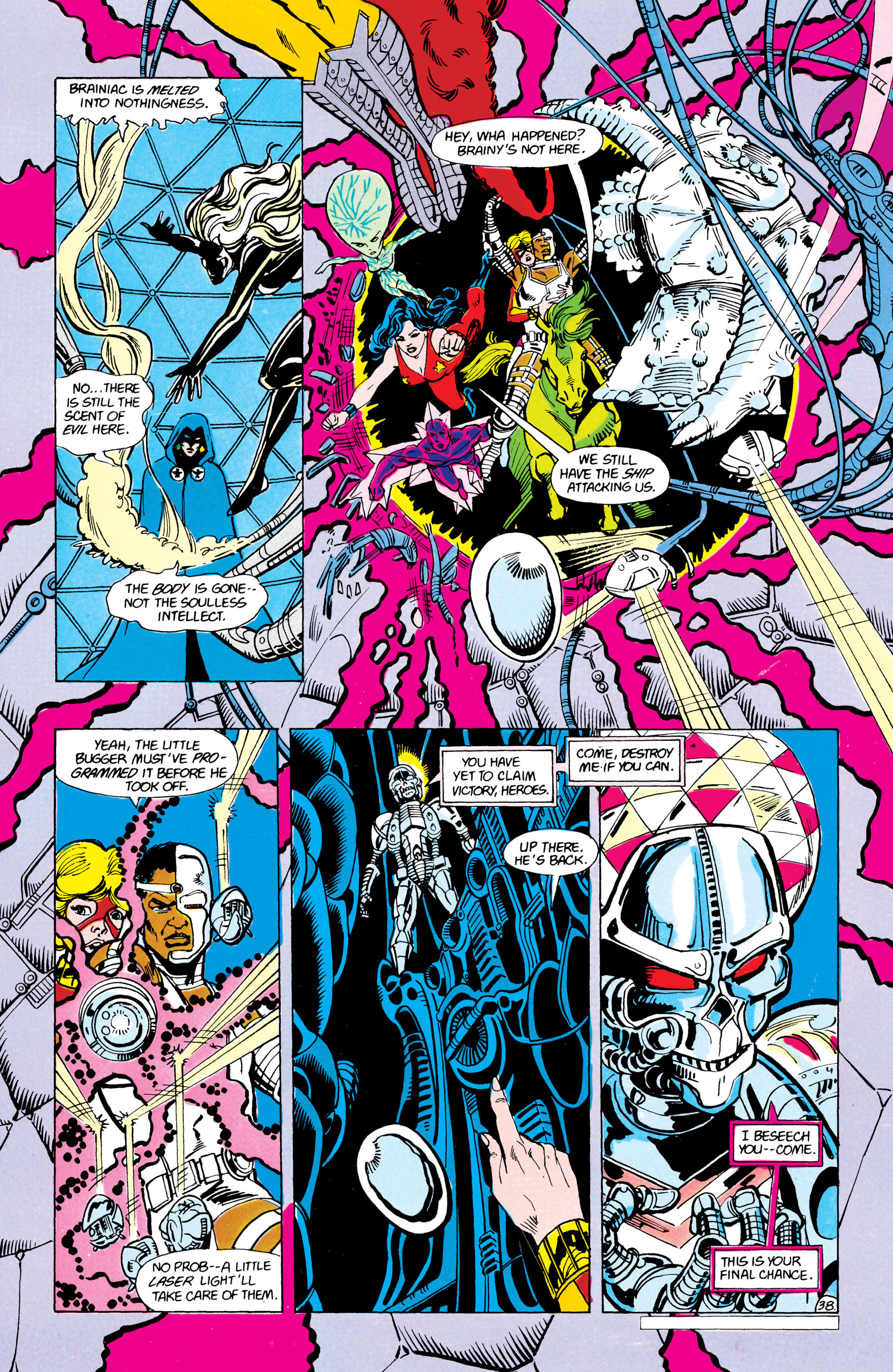 Read online The New Teen Titans (1984) comic -  Issue # _Annual 1 - 39