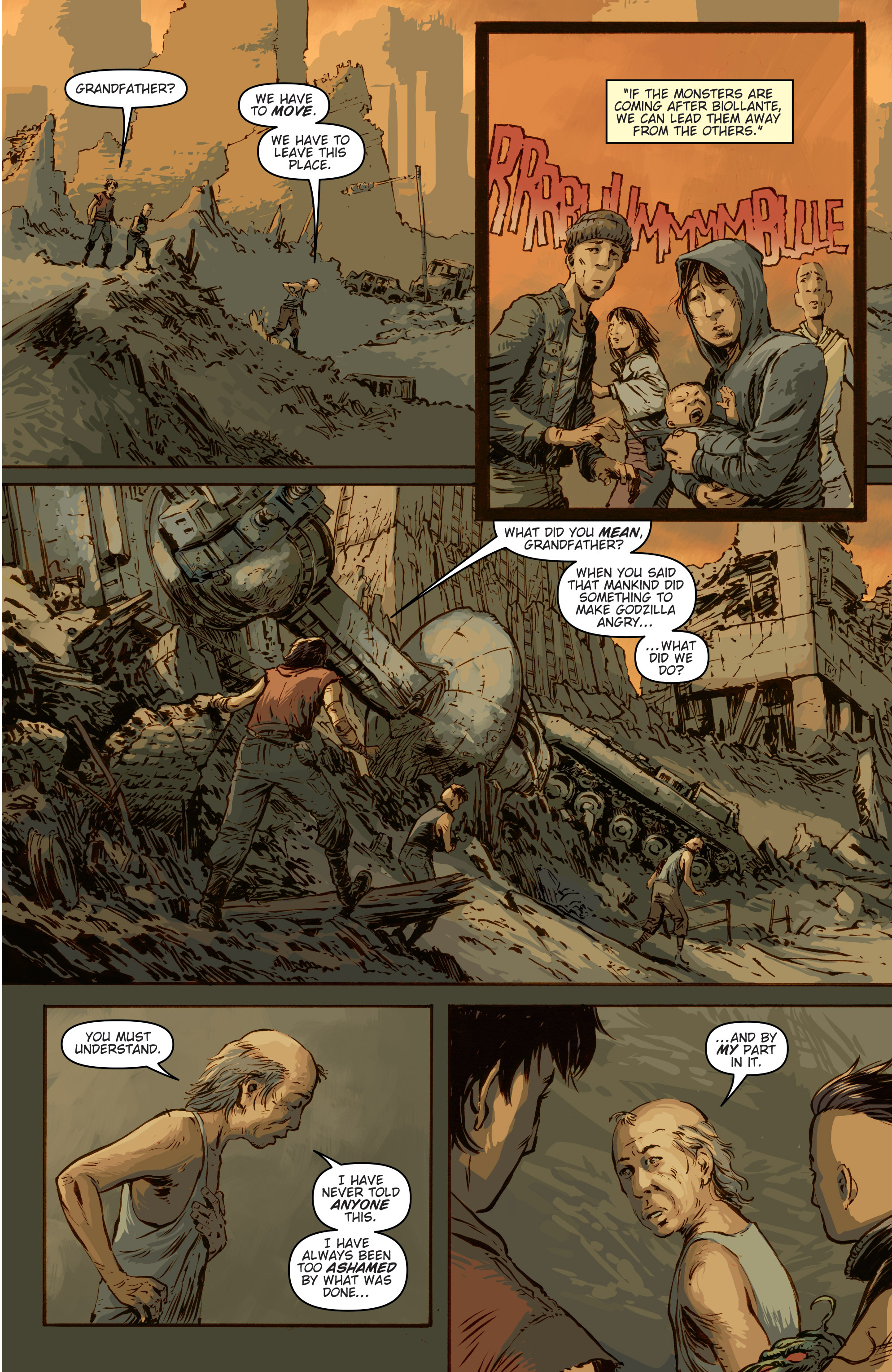 Read online Godzilla: Cataclysm comic -  Issue #4 - 12