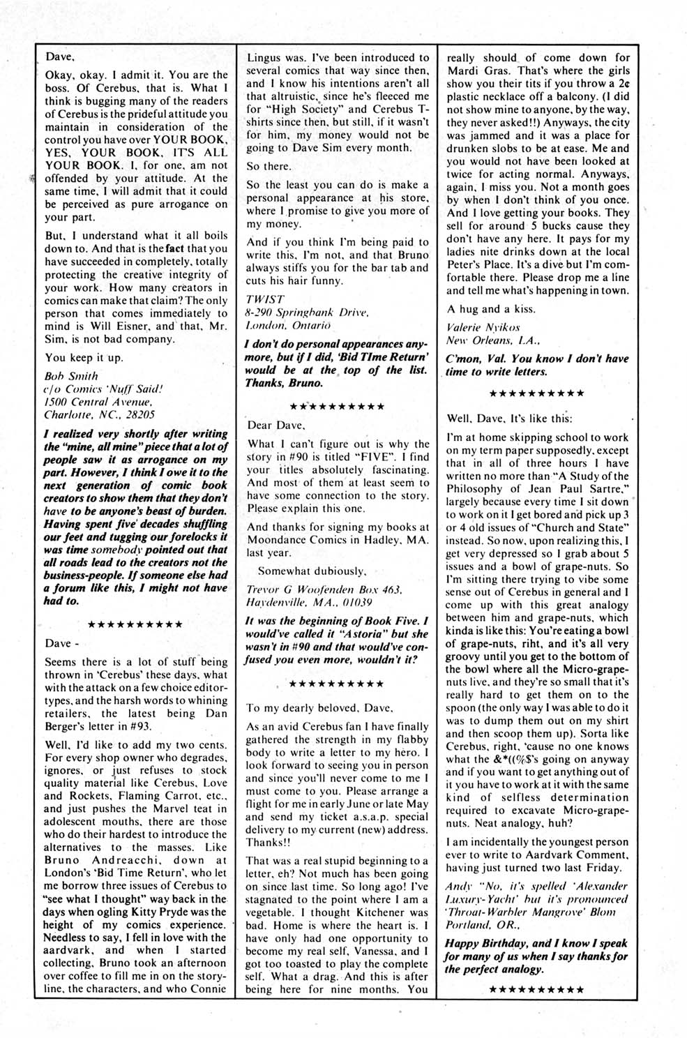Cerebus Issue #97 #97 - English 25