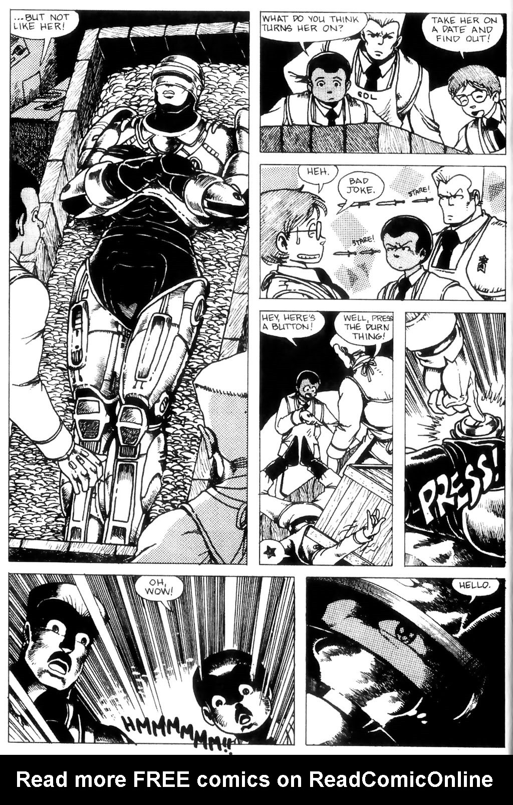 Read online Ninja High School (1986) comic -  Issue #7 - 14