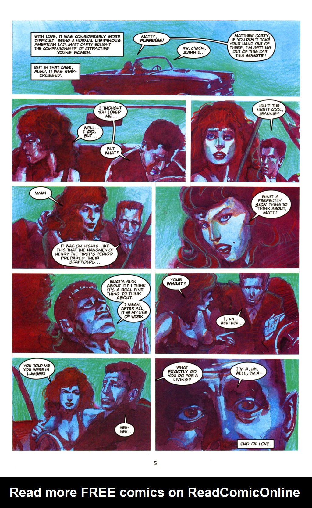 Read online Harlan Ellison's Dream Corridor comic -  Issue #3 - 7