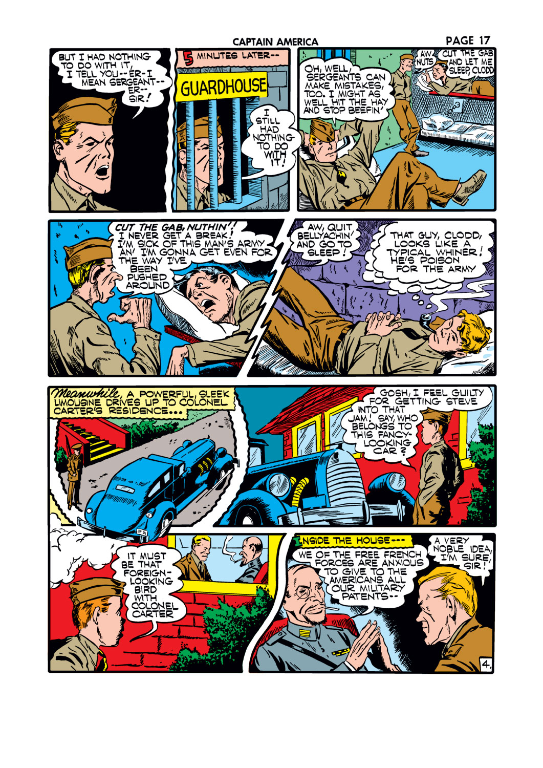 Read online Captain America Comics comic -  Issue #8 - 20