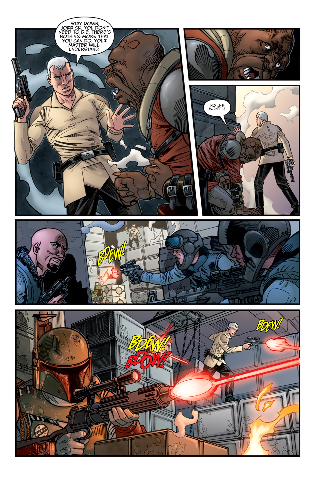 Read online Star Wars: Agent Of The Empire - Hard Targets comic -  Issue #5 - 8