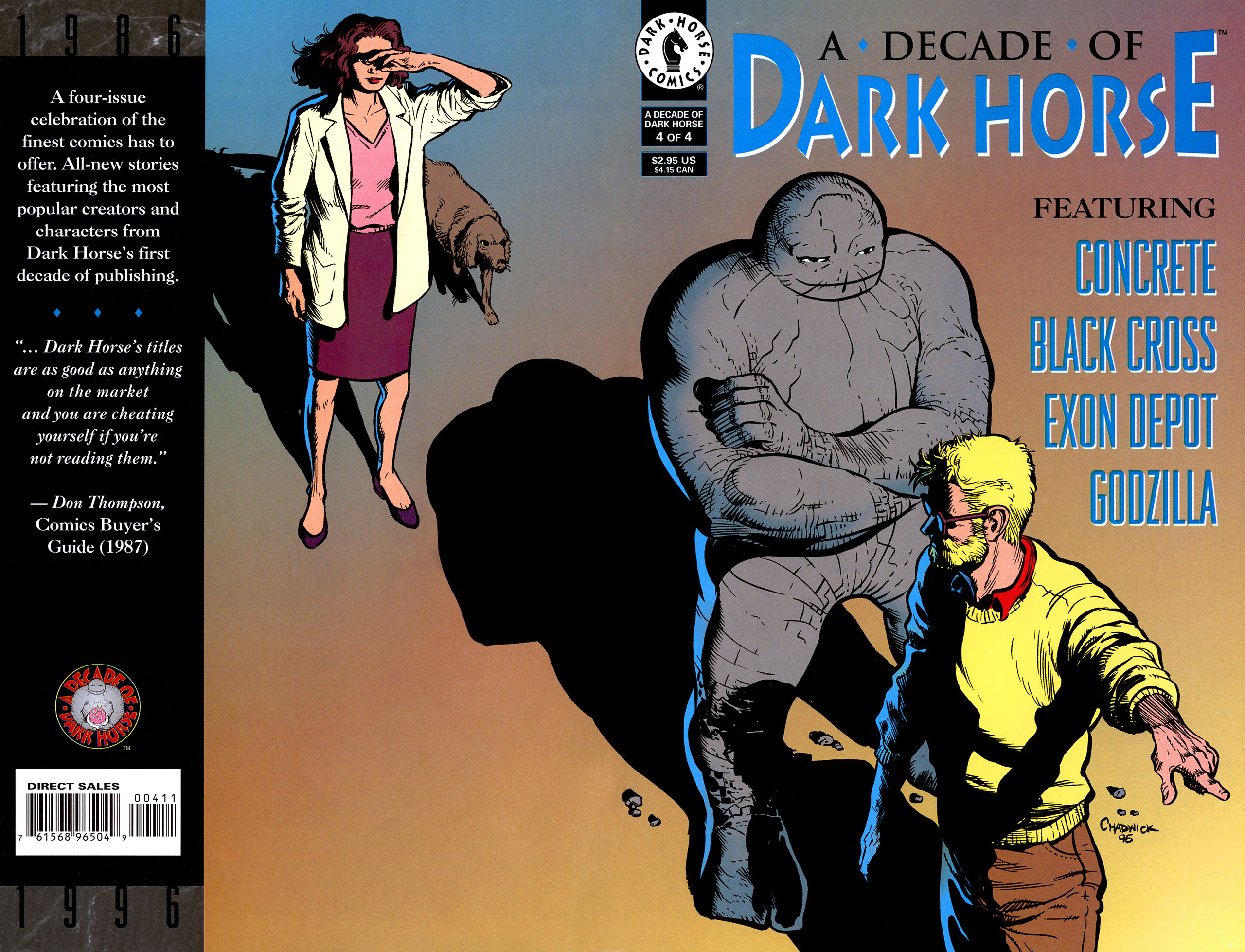 Read online A Decade of Dark Horse comic -  Issue #4 - 1