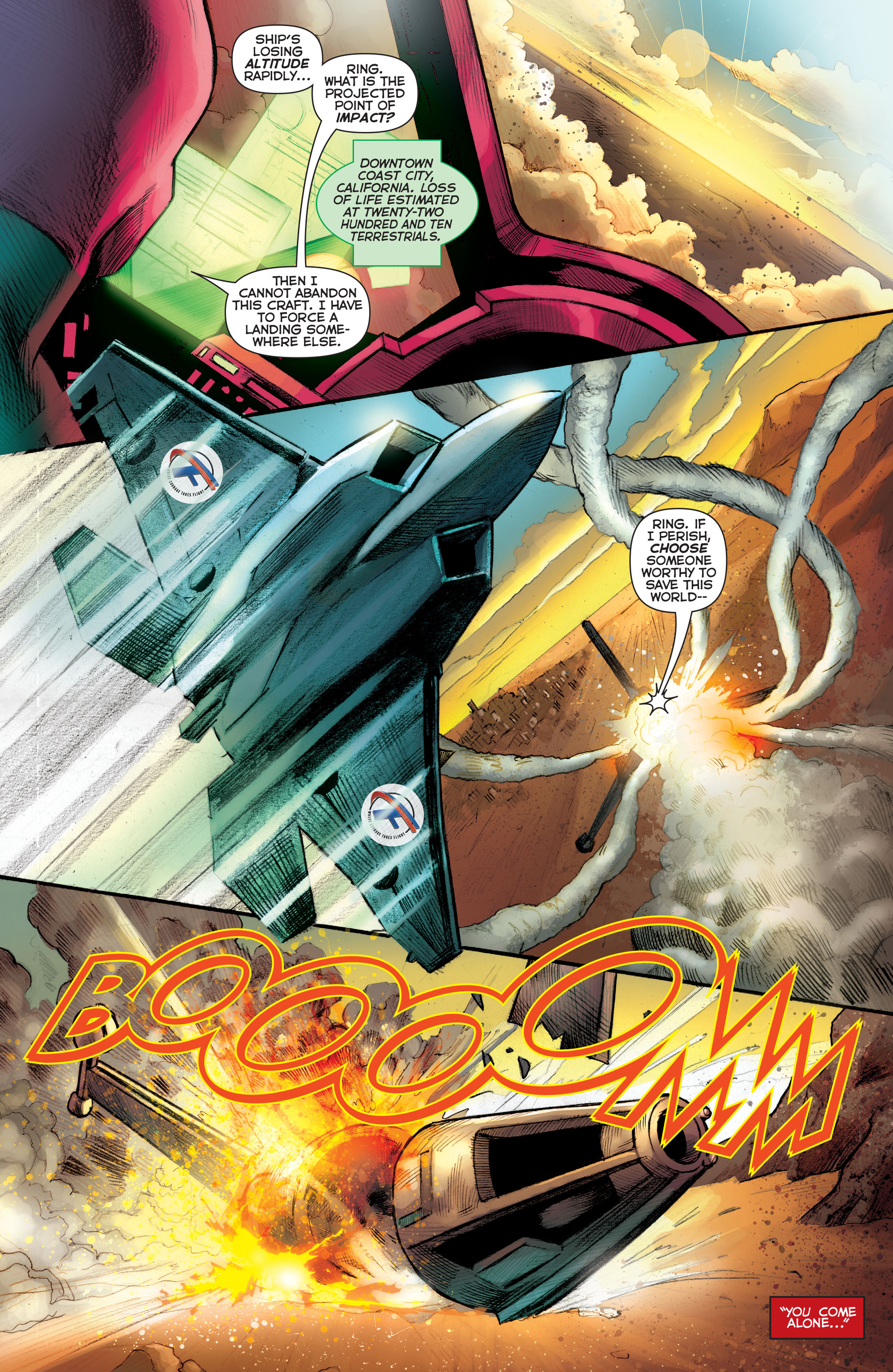 Read online Flashpoint: Abin Sur - The Green Lantern comic -  Issue #1 - 16