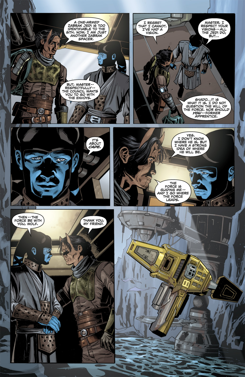 Read online Star Wars: Legacy (2006) comic -  Issue #43 - 9