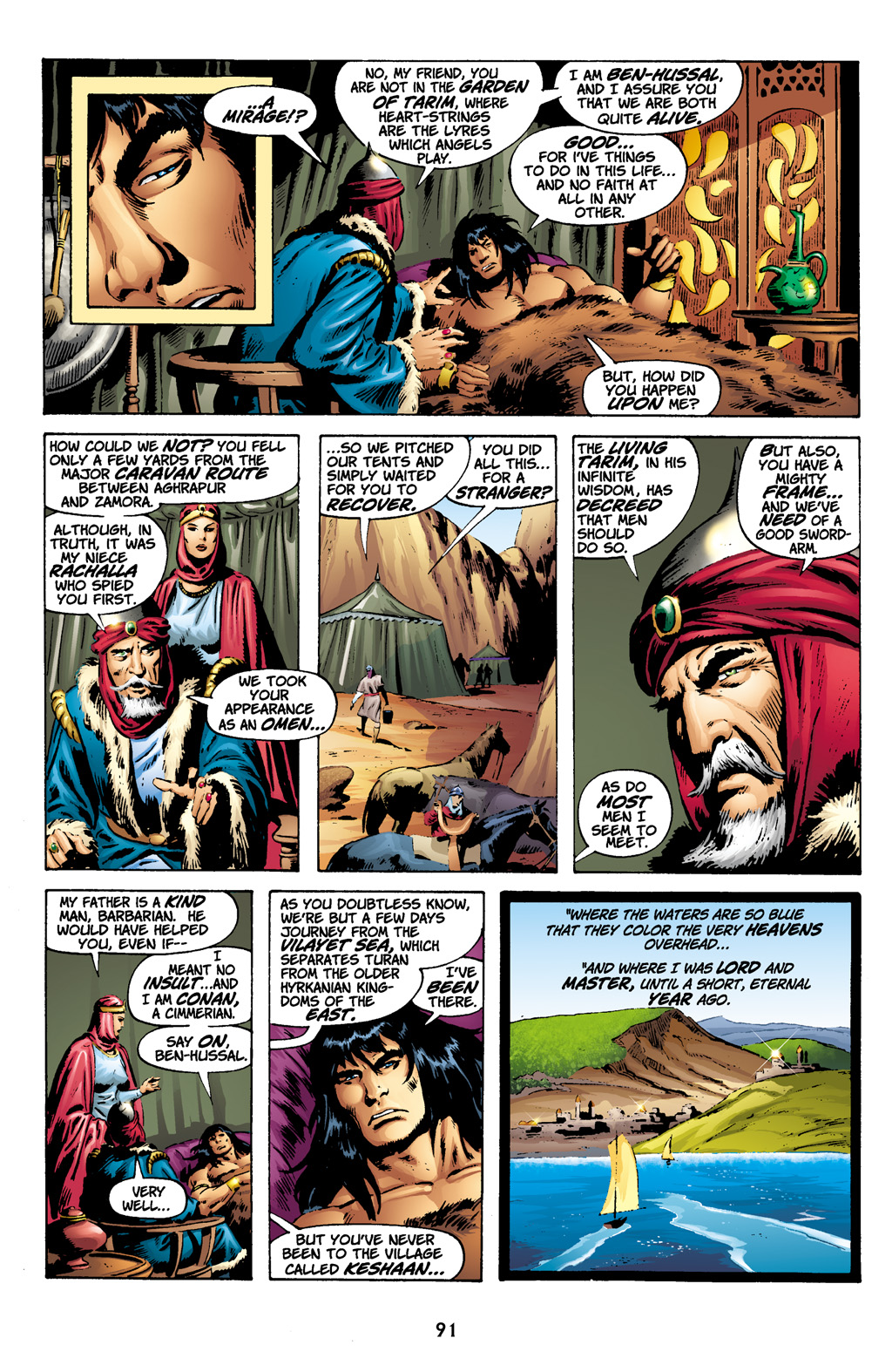 Read online The Chronicles of Conan comic -  Issue # TPB 6 (Part 1) - 90