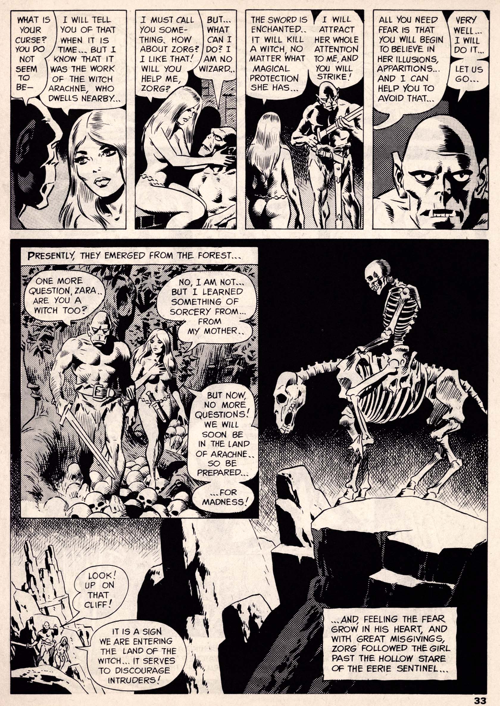 Read online Vampirella (1969) comic -  Issue # Annual 1972 - 33