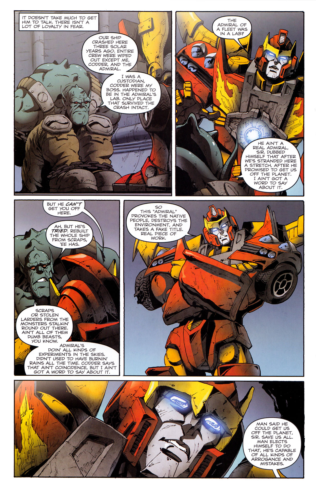 Read online The Transformers (2009) comic -  Issue #19 - 20