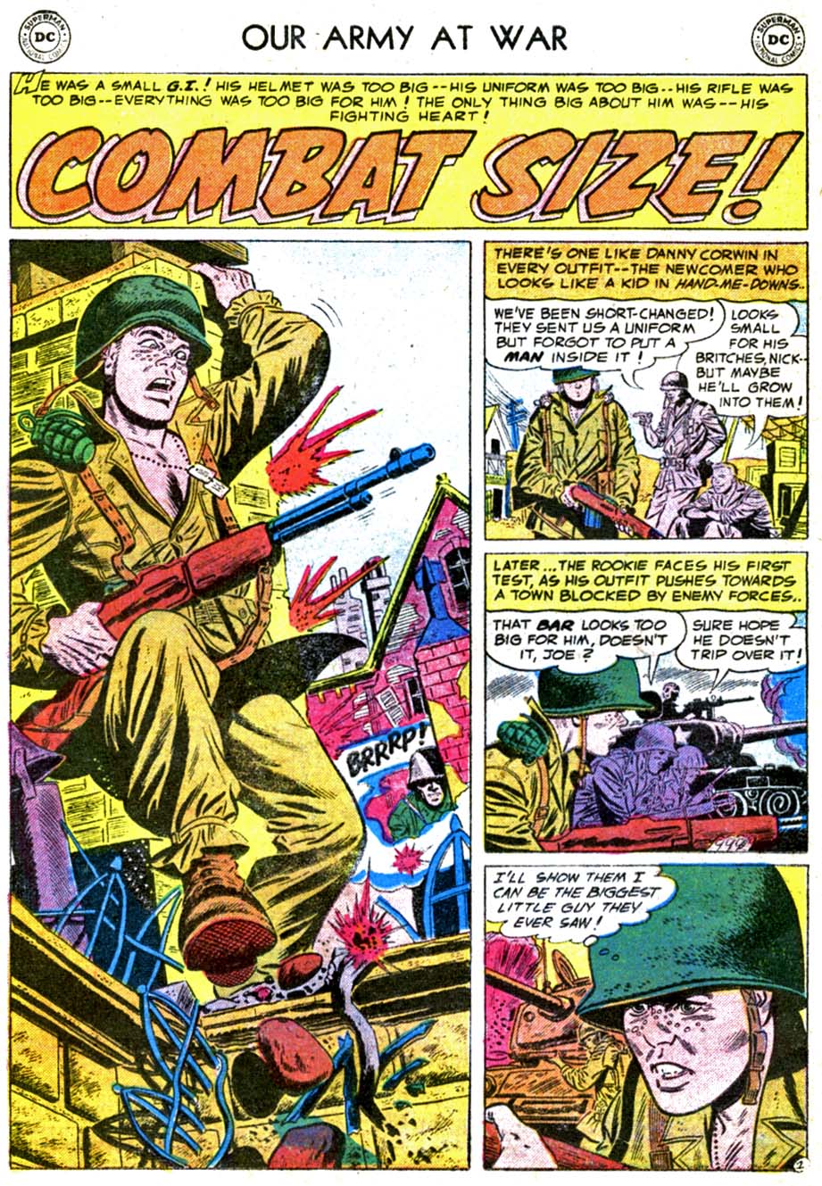 Read online Our Army at War (1952) comic -  Issue #42 - 19