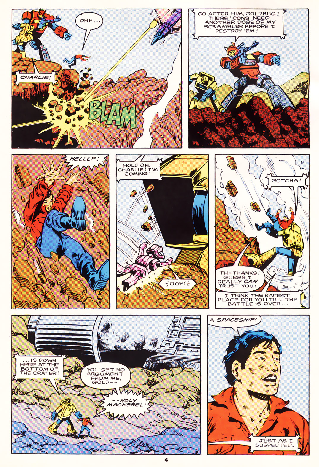 Read online The Transformers (UK) comic -  Issue #124 - 4