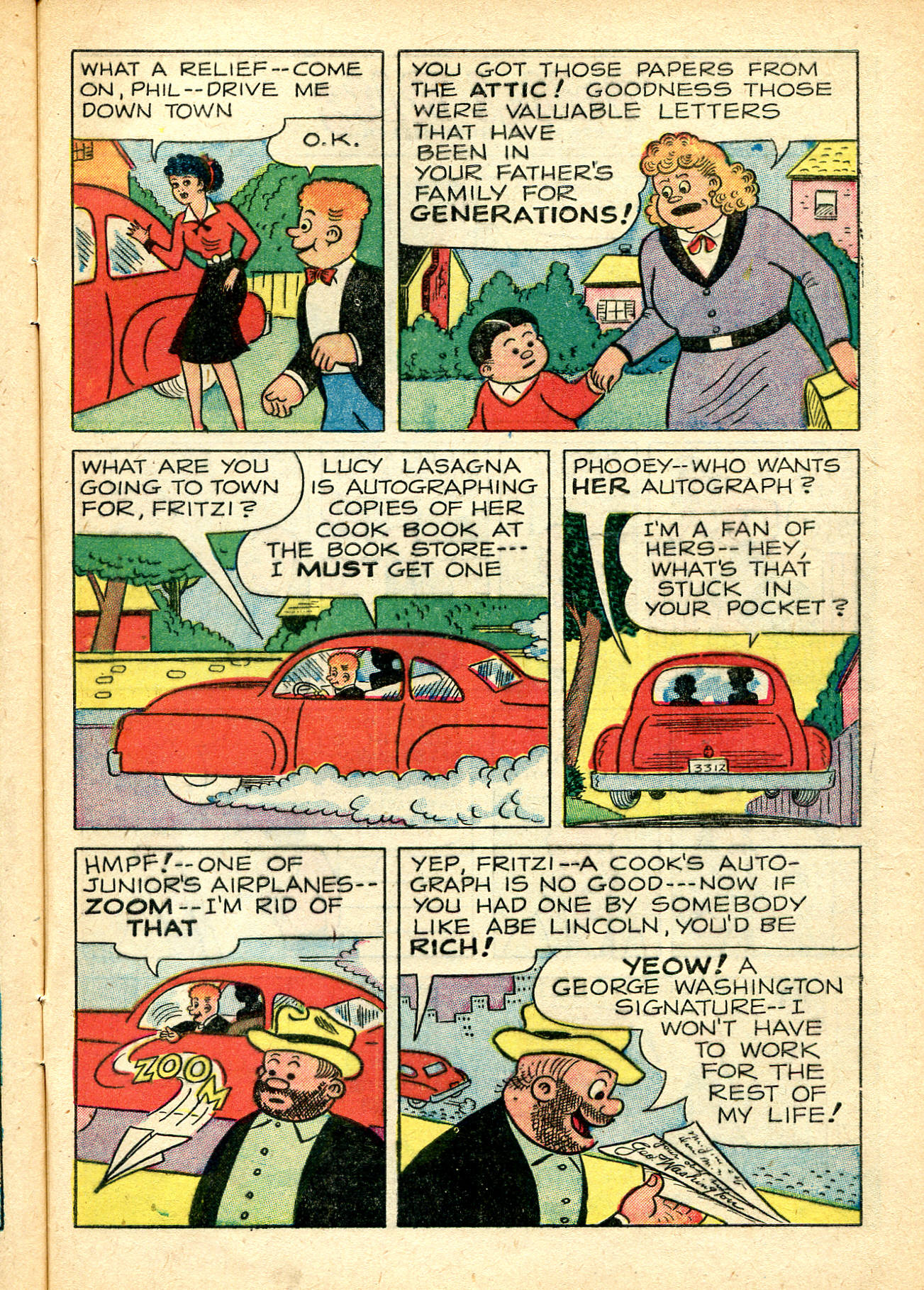 Read online Fritzi Ritz (1953) comic -  Issue #33 - 29