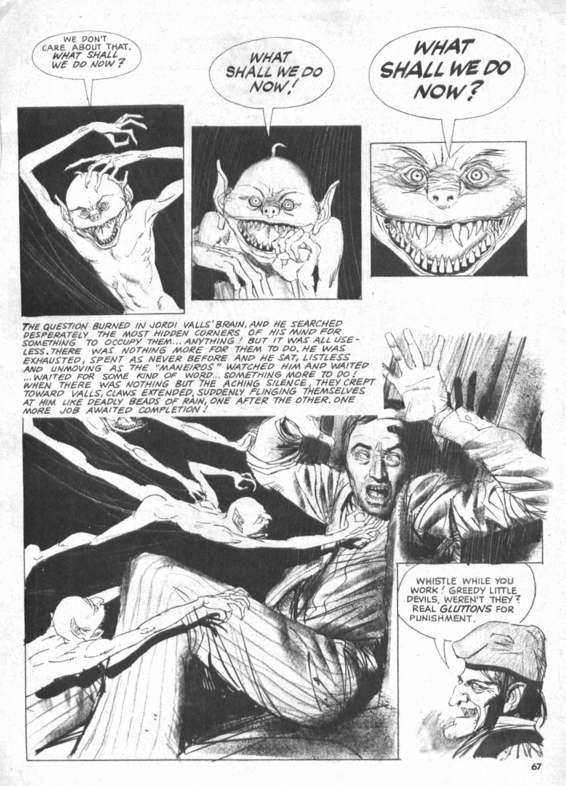 Read online Creepy (1964) comic -  Issue #65 - 67