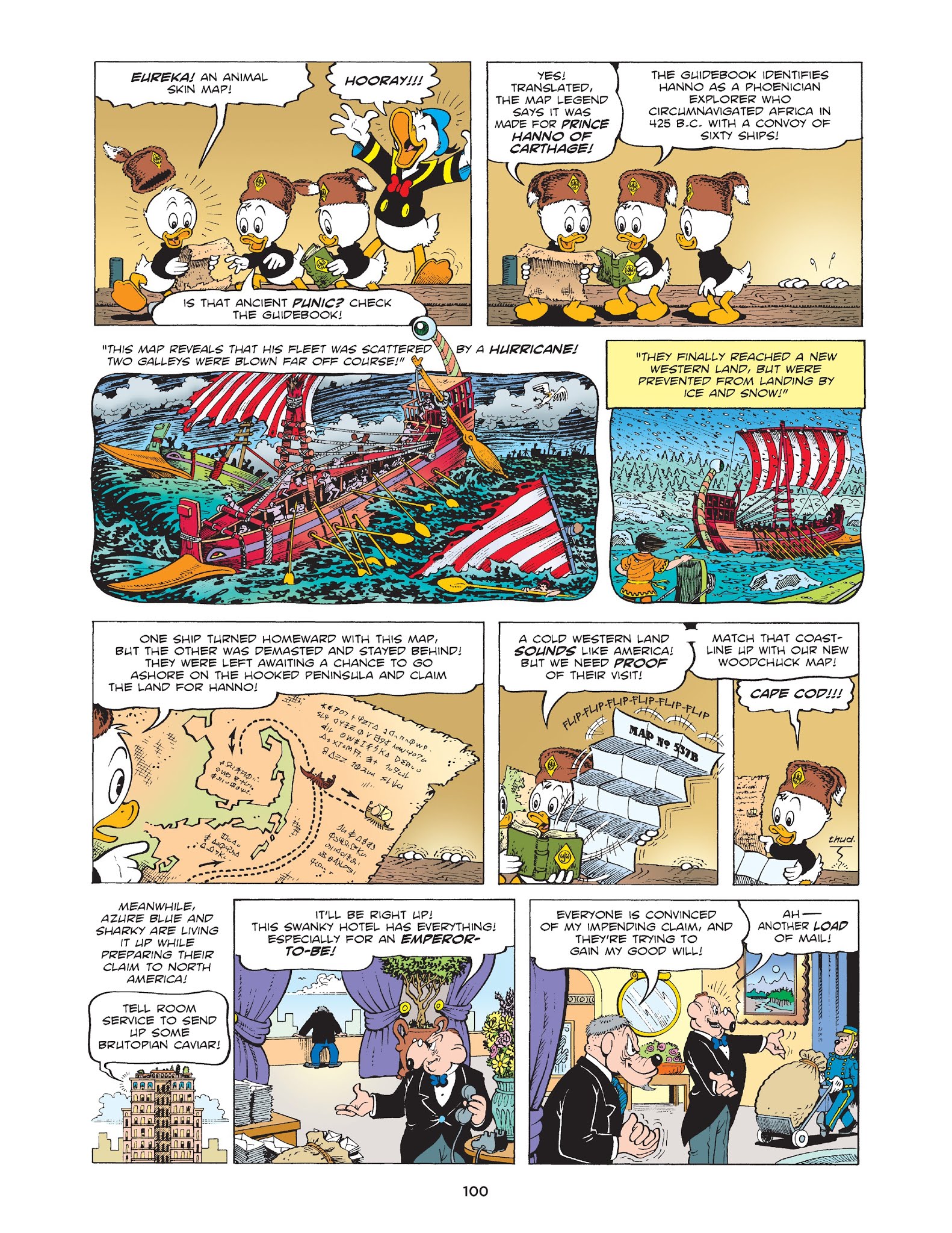 Read online Walt Disney Uncle Scrooge and Donald Duck: The Don Rosa Library comic -  Issue # TPB 6 (Part 2) - 1
