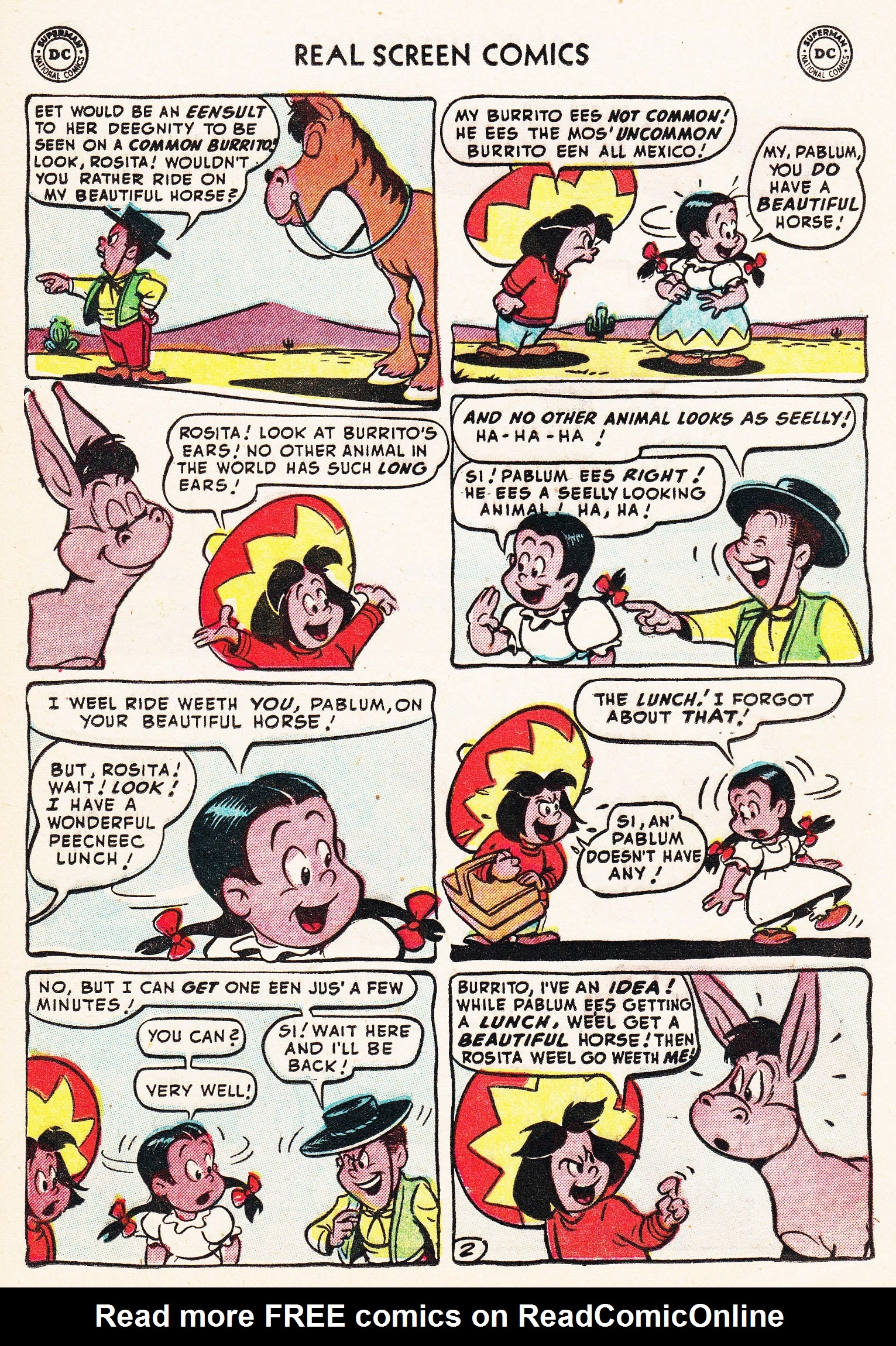 Read online Real Screen Comics comic -  Issue #51 - 12