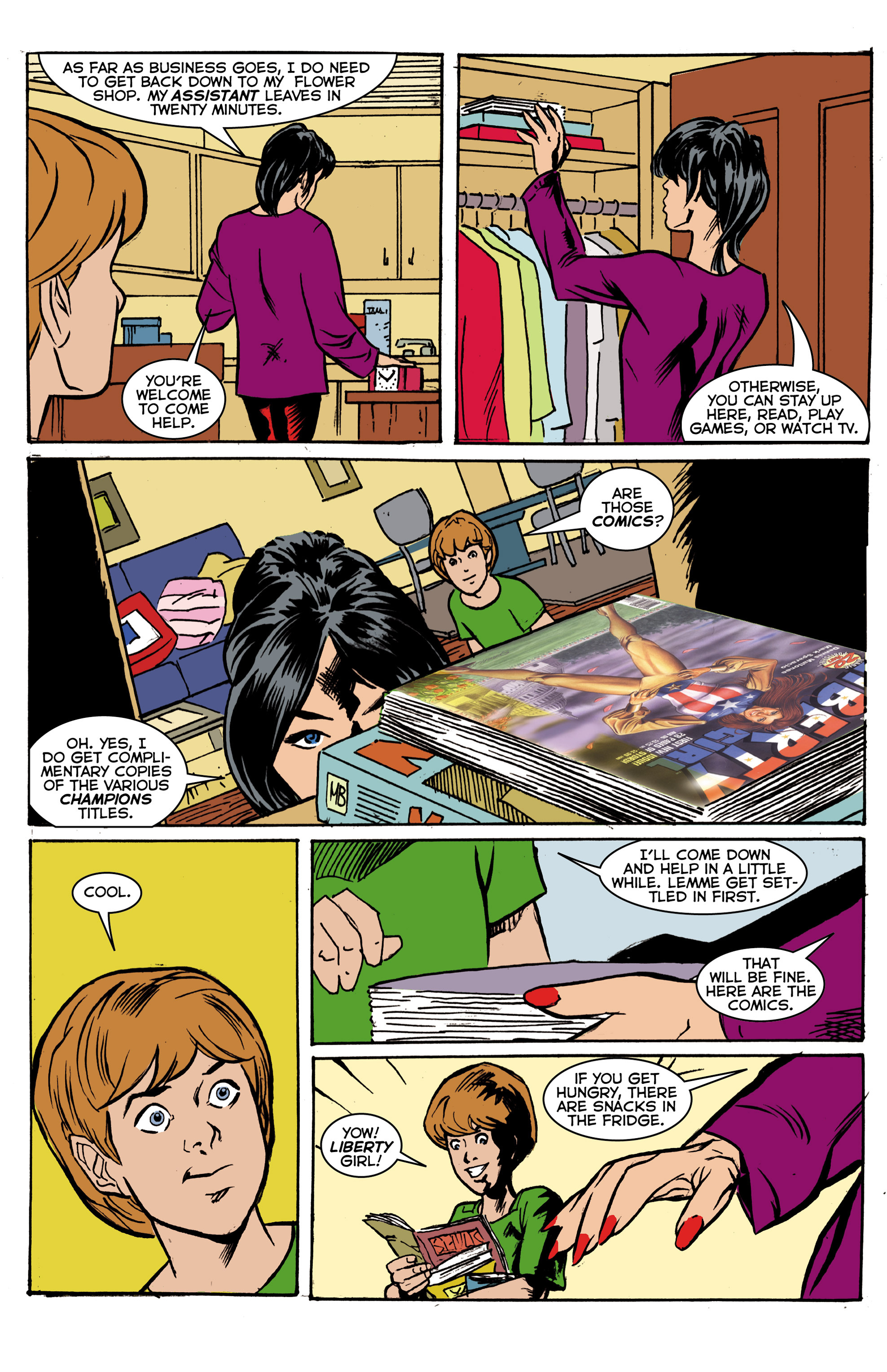 Read online Champions (2007) comic -  Issue #45 - 13