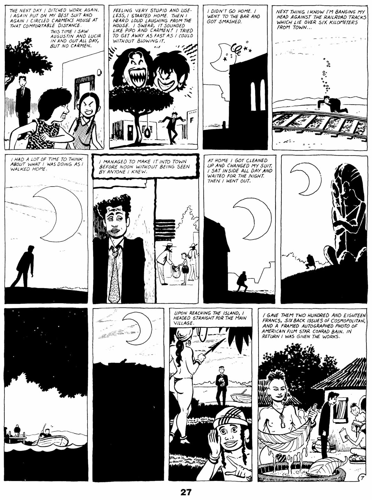 Read online Love and Rockets (1982) comic -  Issue #20 - 30