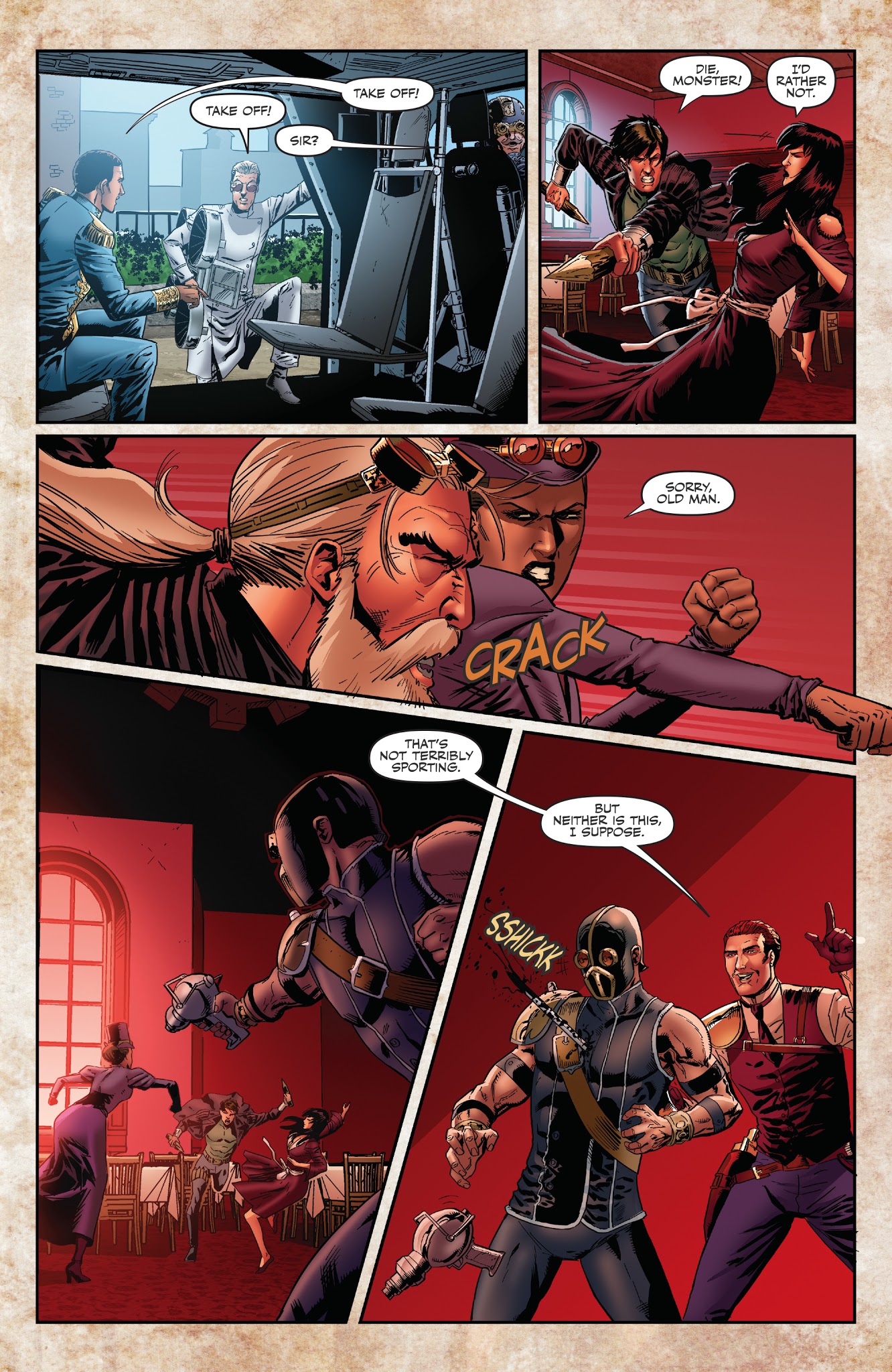 Read online Legenderry: Vampirella comic -  Issue # _TPB - 68