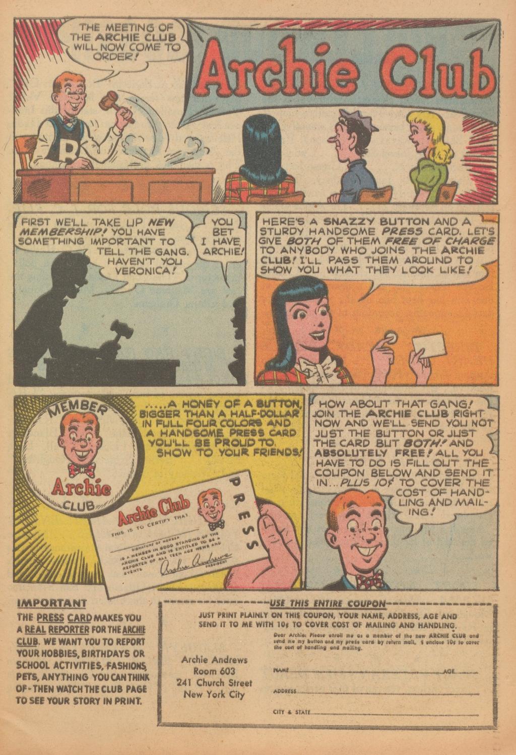 Read online Pep Comics comic -  Issue #68 - 41