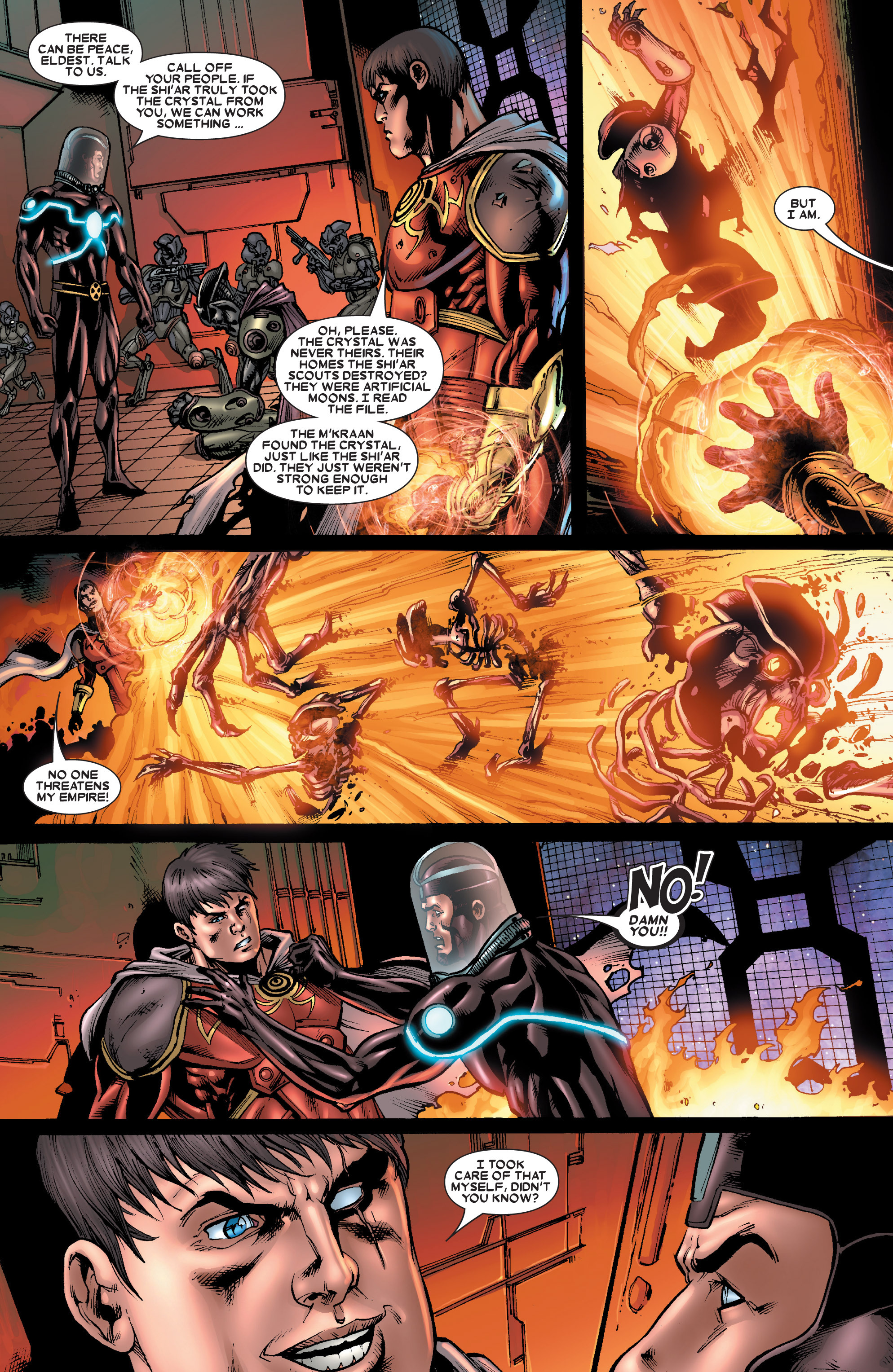 Read online X-Men: Emperor Vulcan comic -  Issue #4 - 23