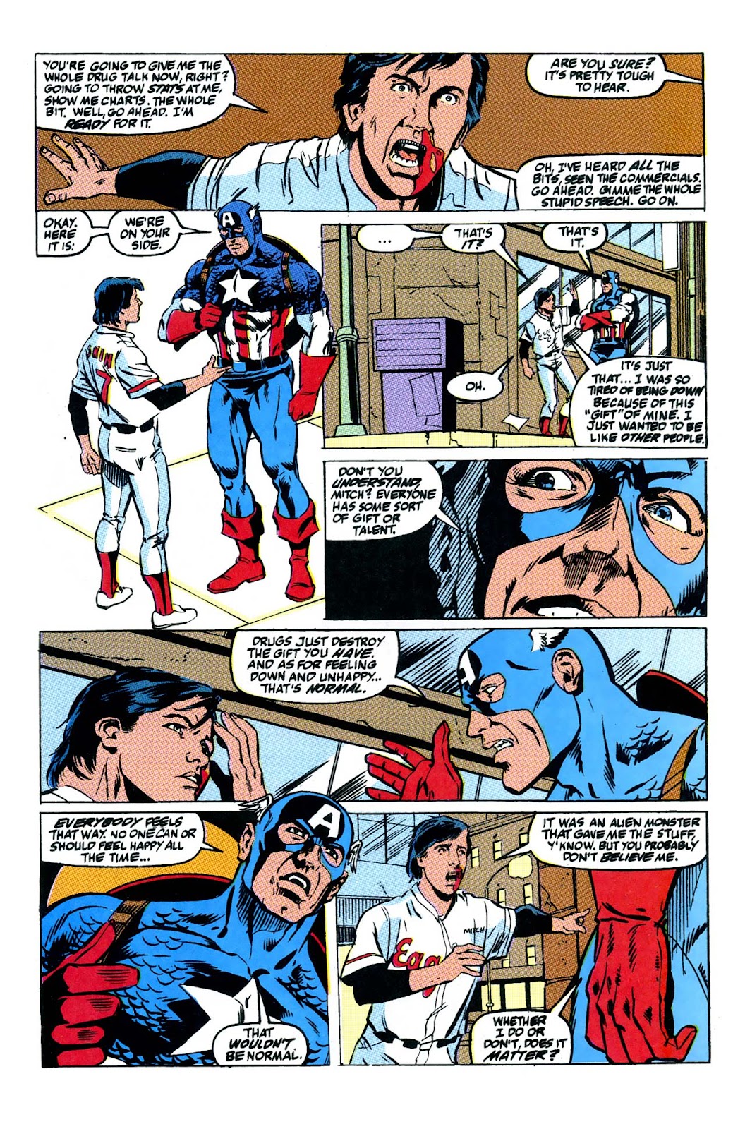 Captain America: Drug War issue Full - Page 21