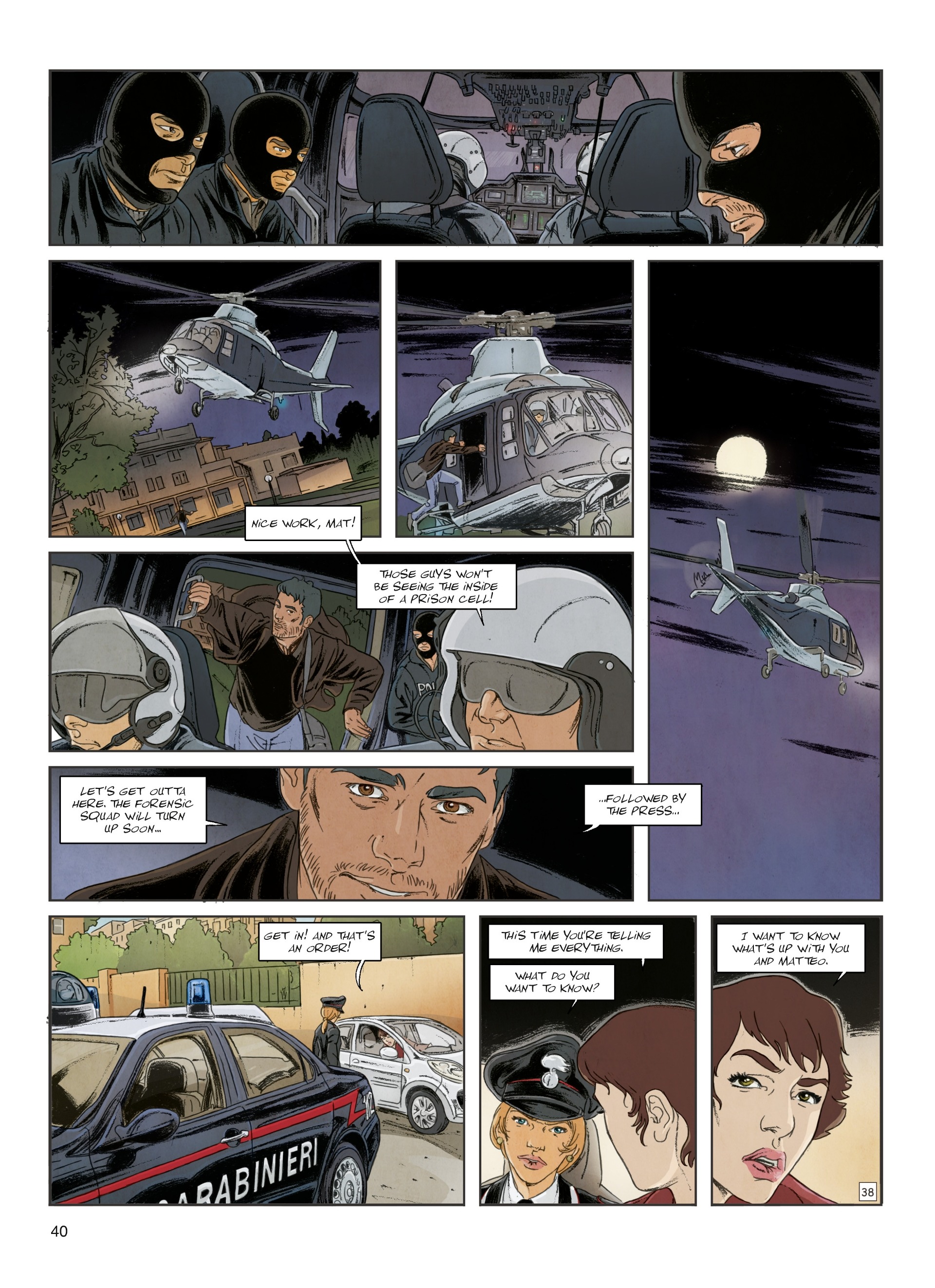 Read online Interpol comic -  Issue #3 - 40