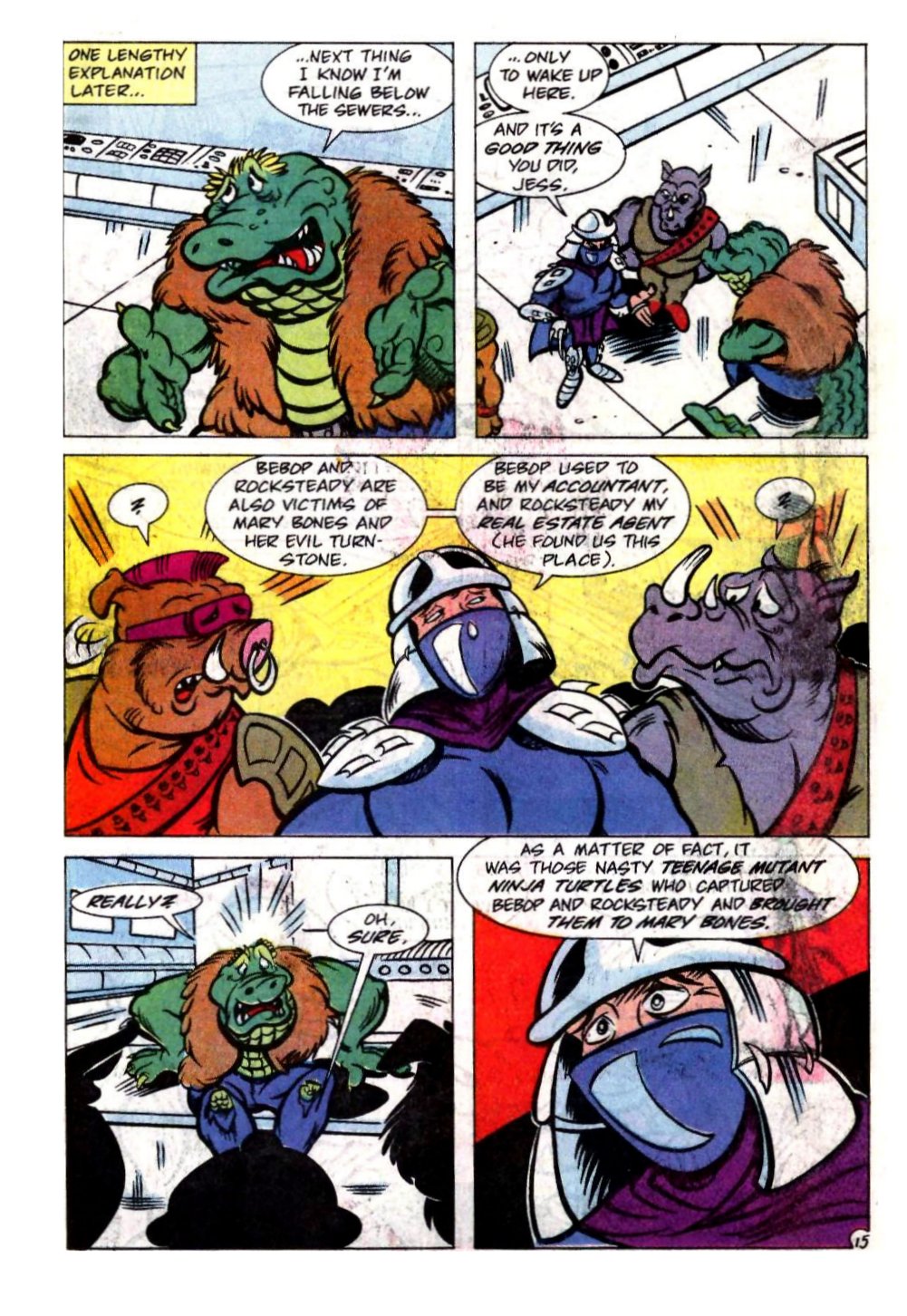 Read online Teenage Mutant Ninja Turtles Adventures (1989) comic -  Issue #6 - 16