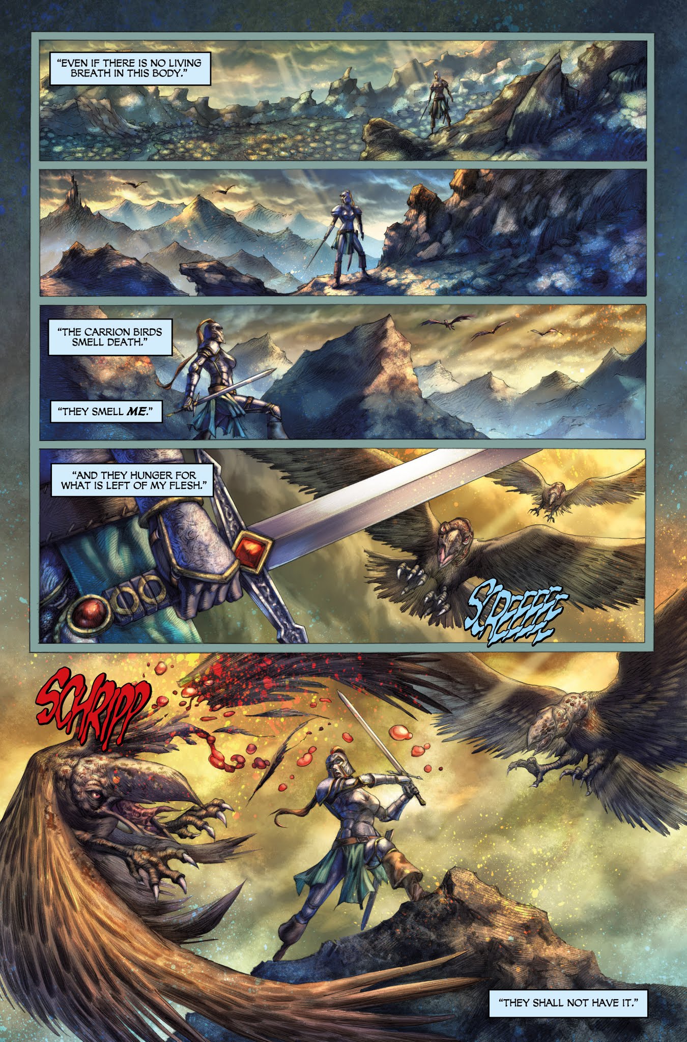 Read online Dark Souls: The Breath of Andolus comic -  Issue #3 - 8
