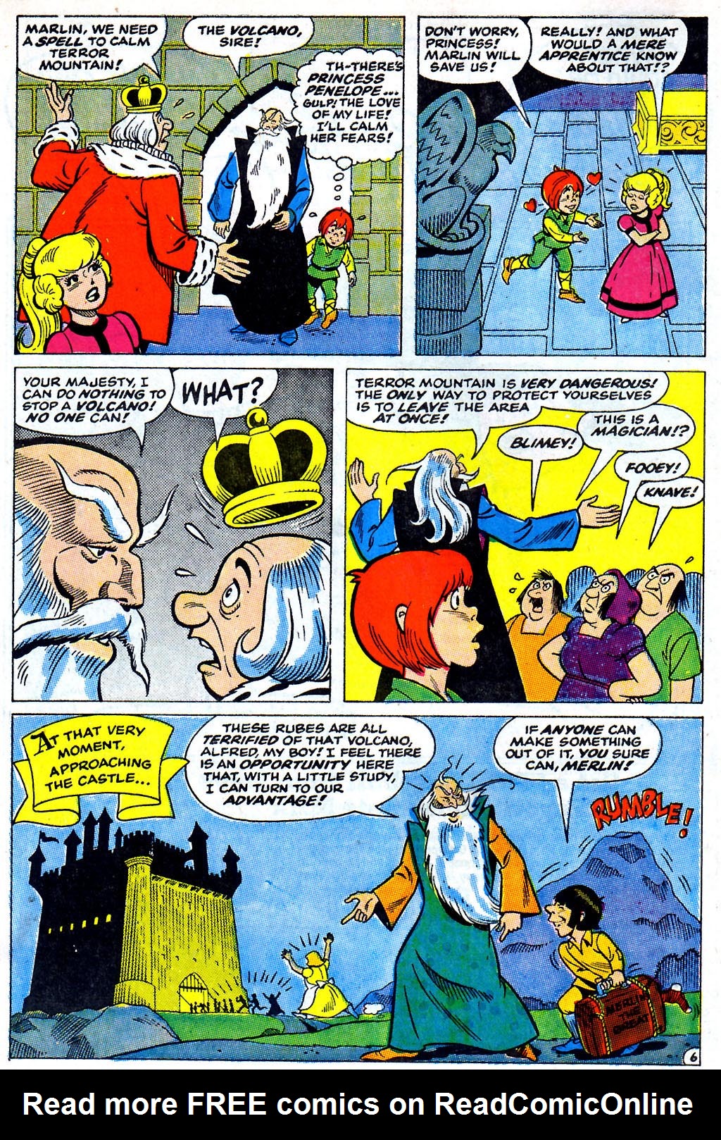 Read online Wally the Wizard comic -  Issue #6 - 7