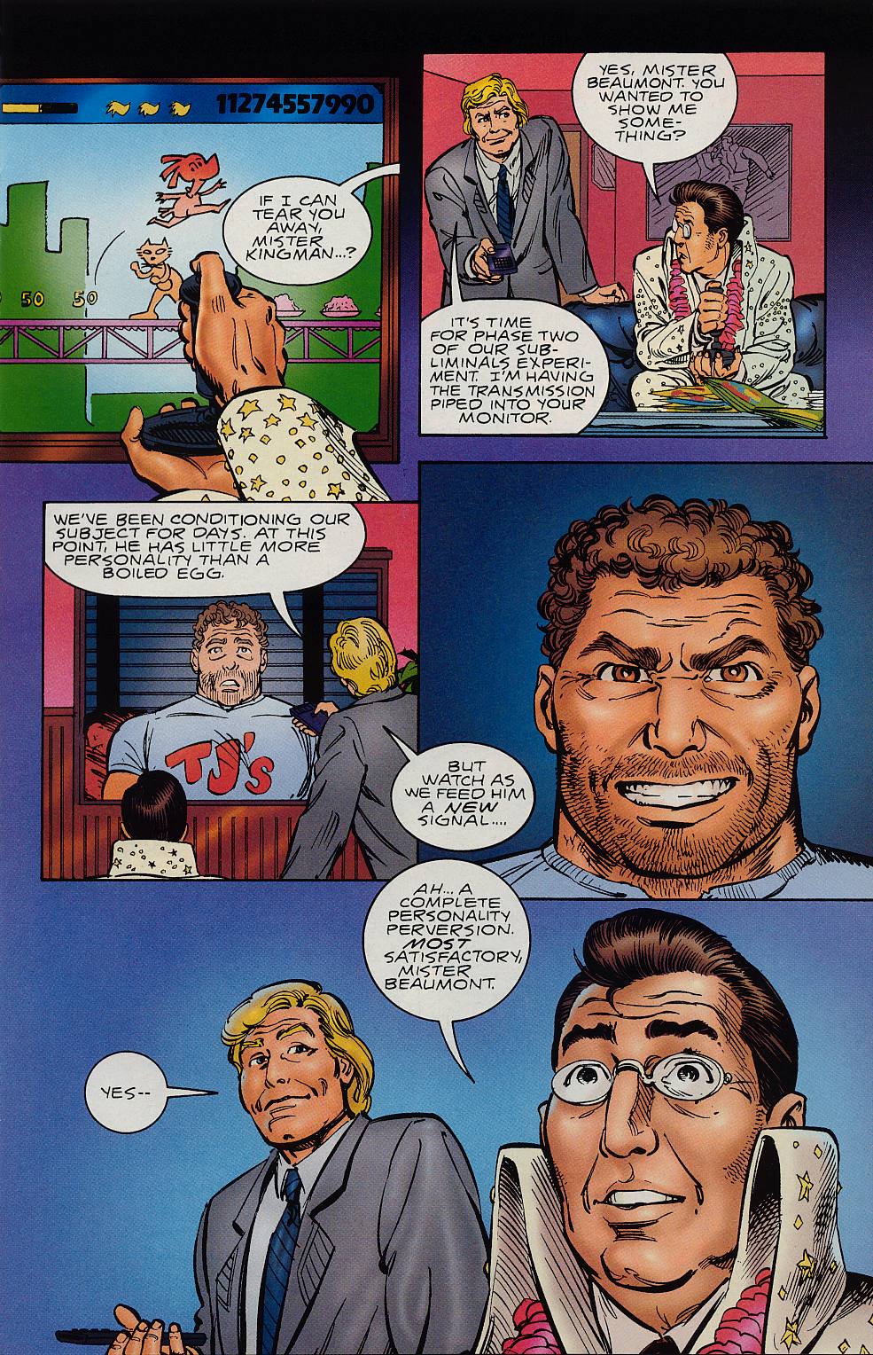 Read online Neil Gaiman's Mr. Hero - The Newmatic Man (1995) comic -  Issue #6 - 7