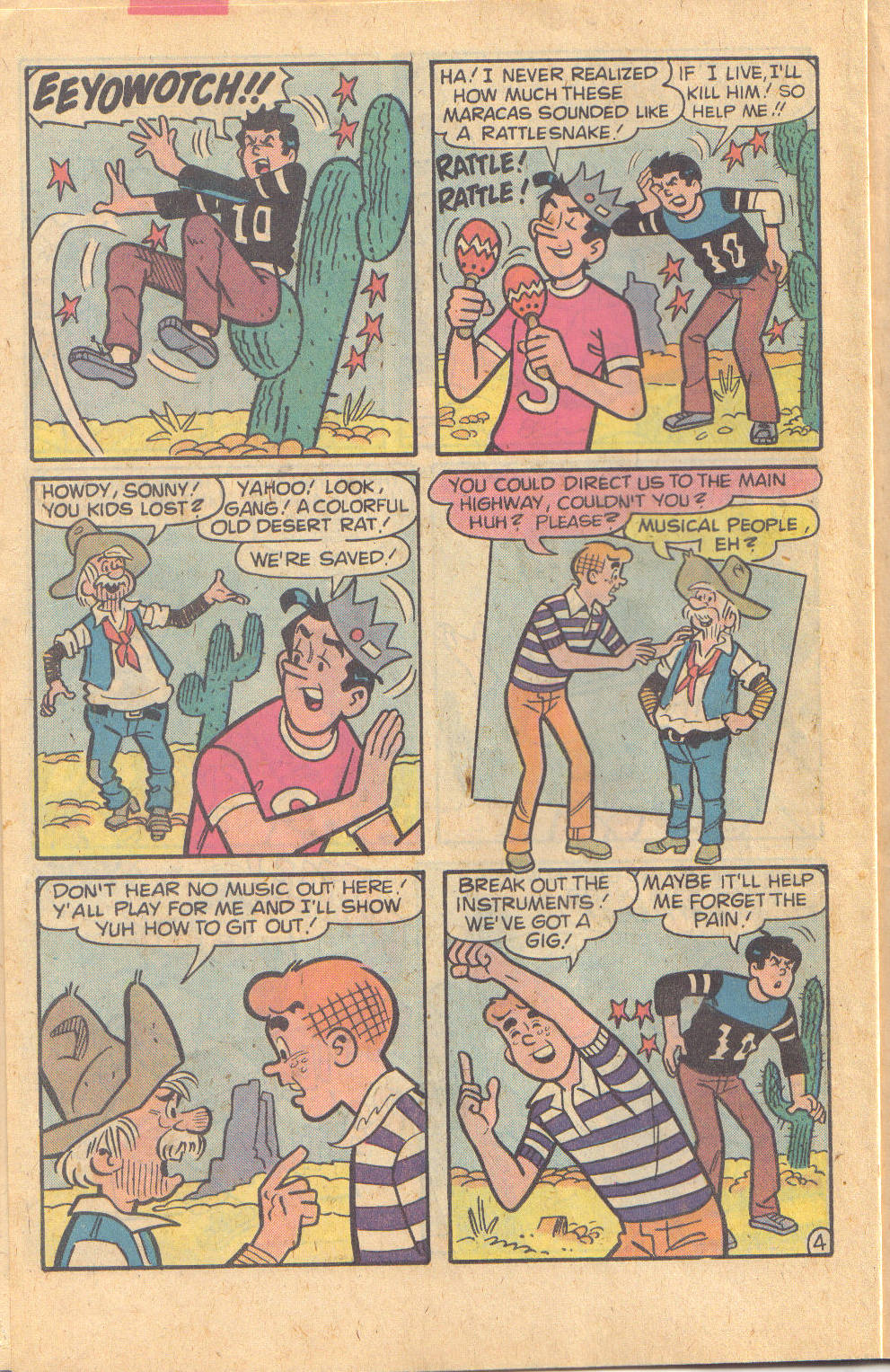 Read online Archie's TV Laugh-Out comic -  Issue #70 - 6