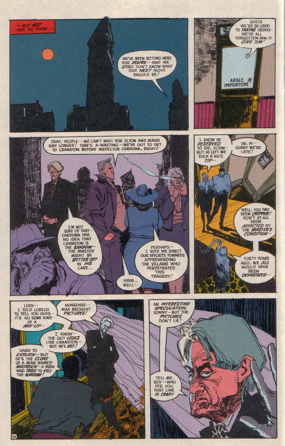 Read online The Shadow (1987) comic -  Issue #1 - 20