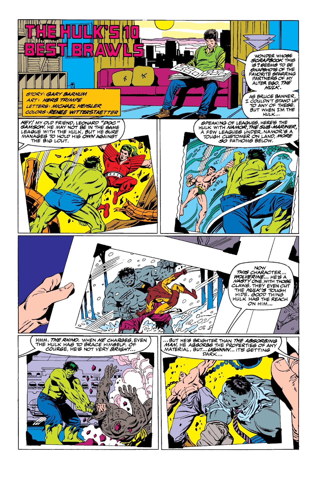 Read online Hulk Visionaries: Peter David comic -  Issue # TPB 5 - 176