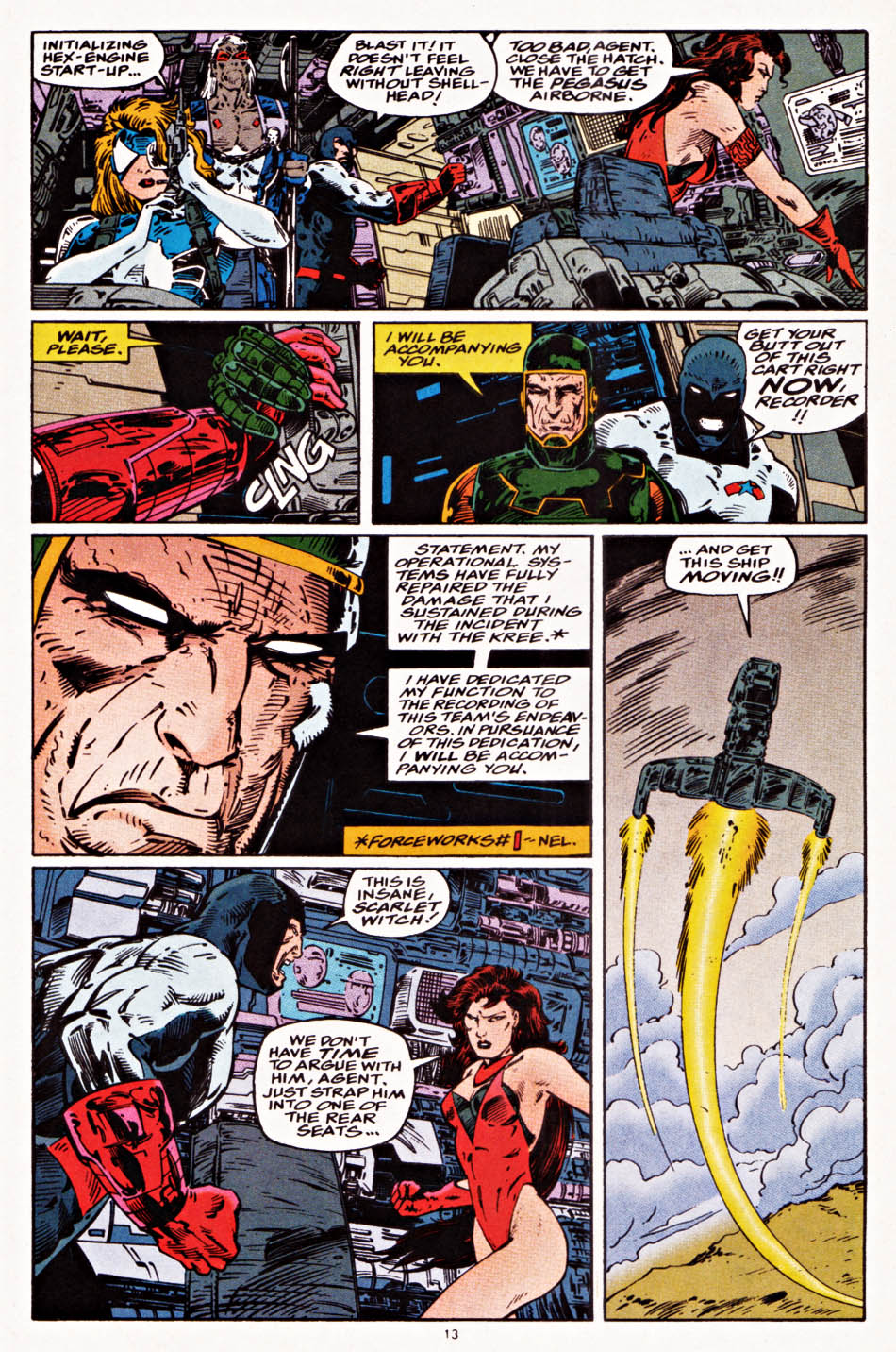 Read online Force Works comic -  Issue #6 - 9