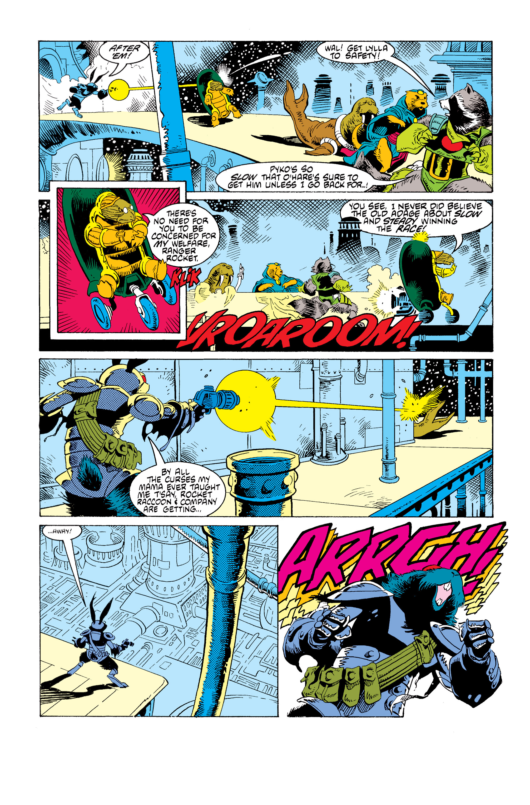 Read online Rocket Raccoon (1985) comic -  Issue #3 - 20