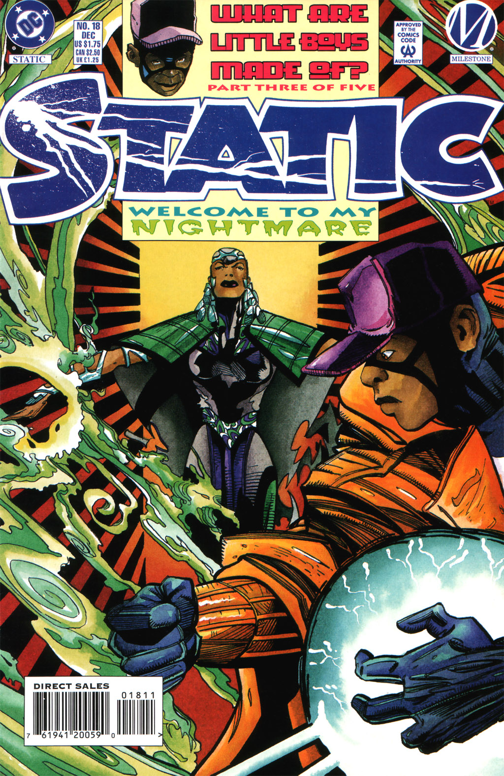 Read online Static comic -  Issue #18 - 1