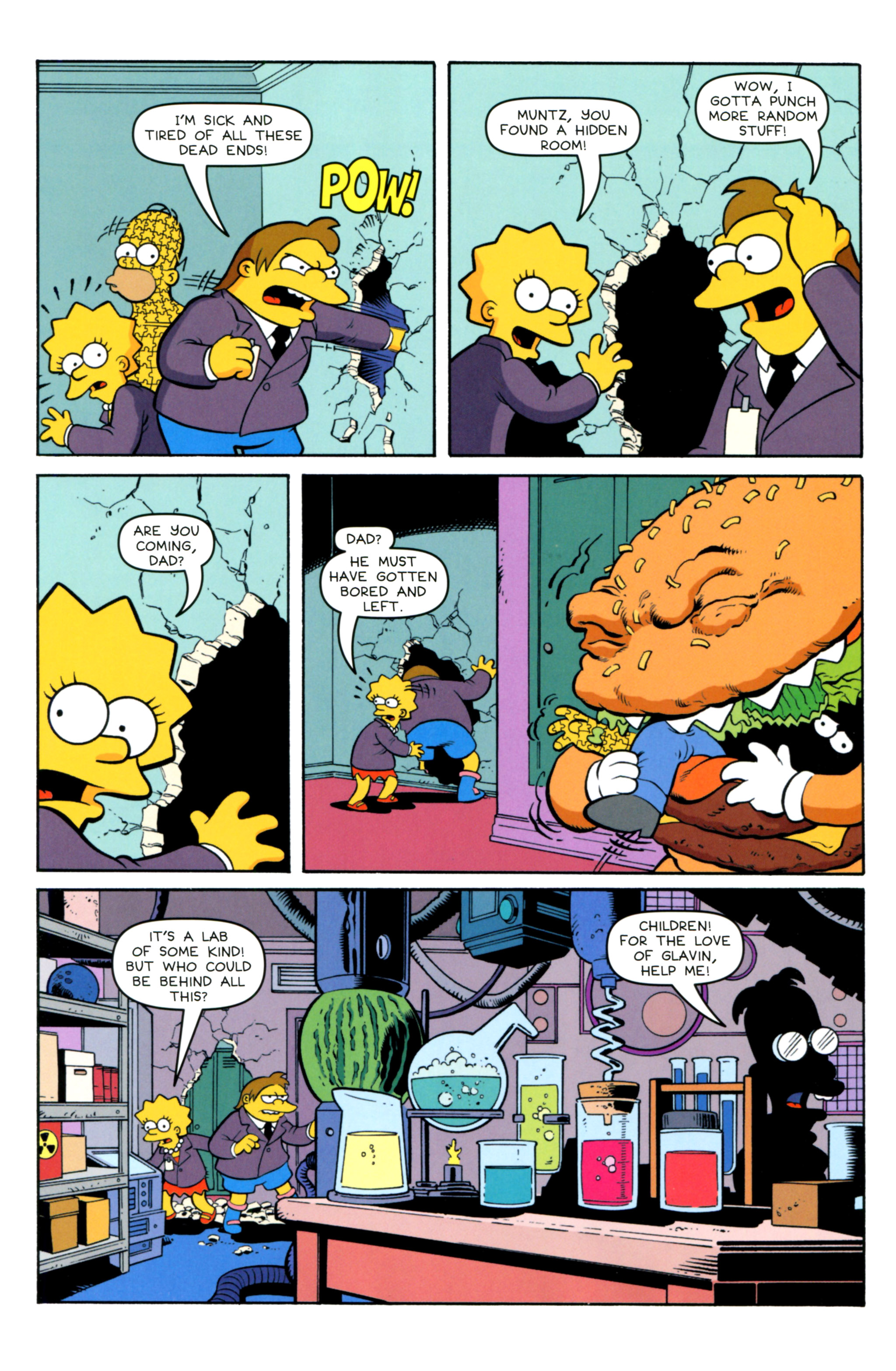 Read online Treehouse of Horror comic -  Issue #22 - 23