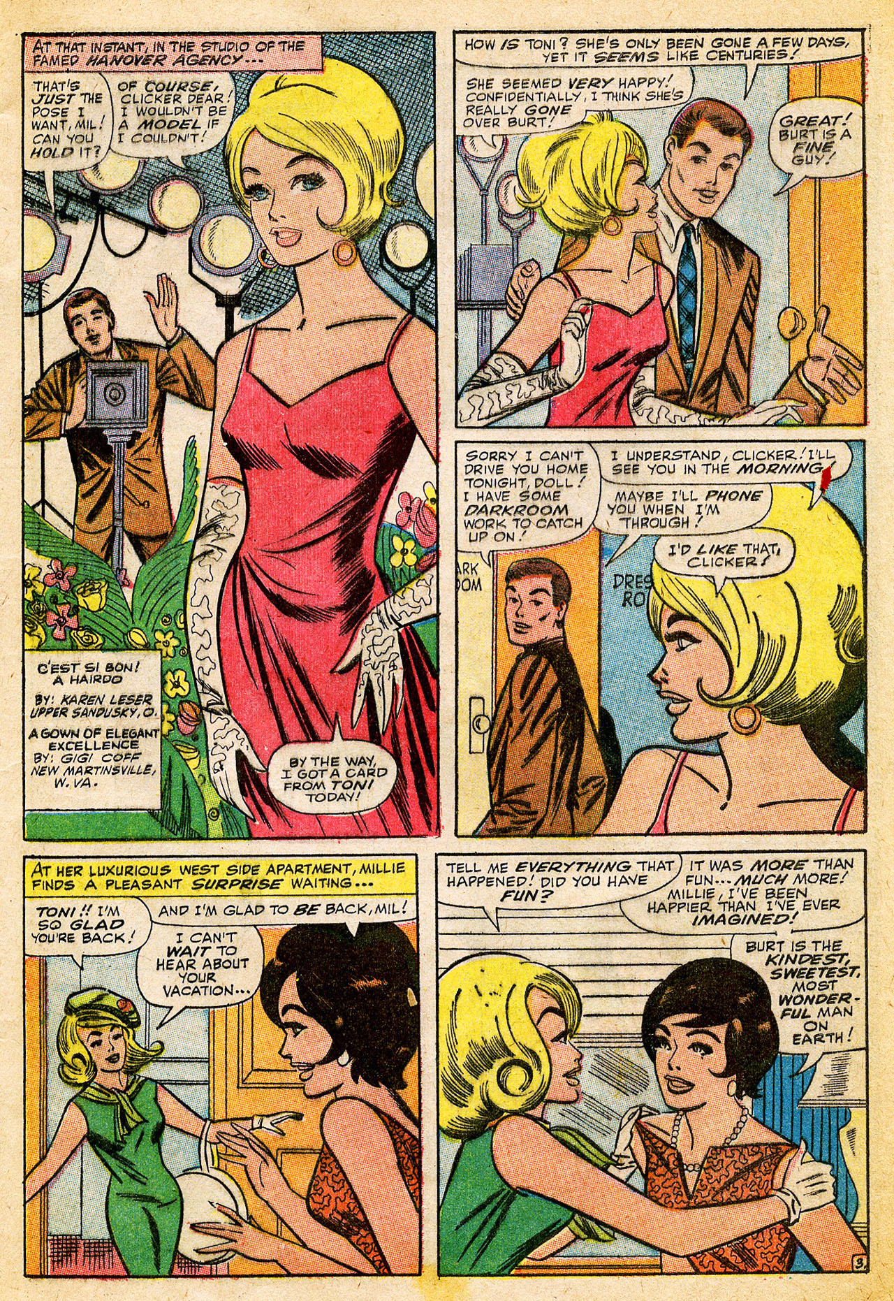 Read online Millie the Model comic -  Issue #142 - 5