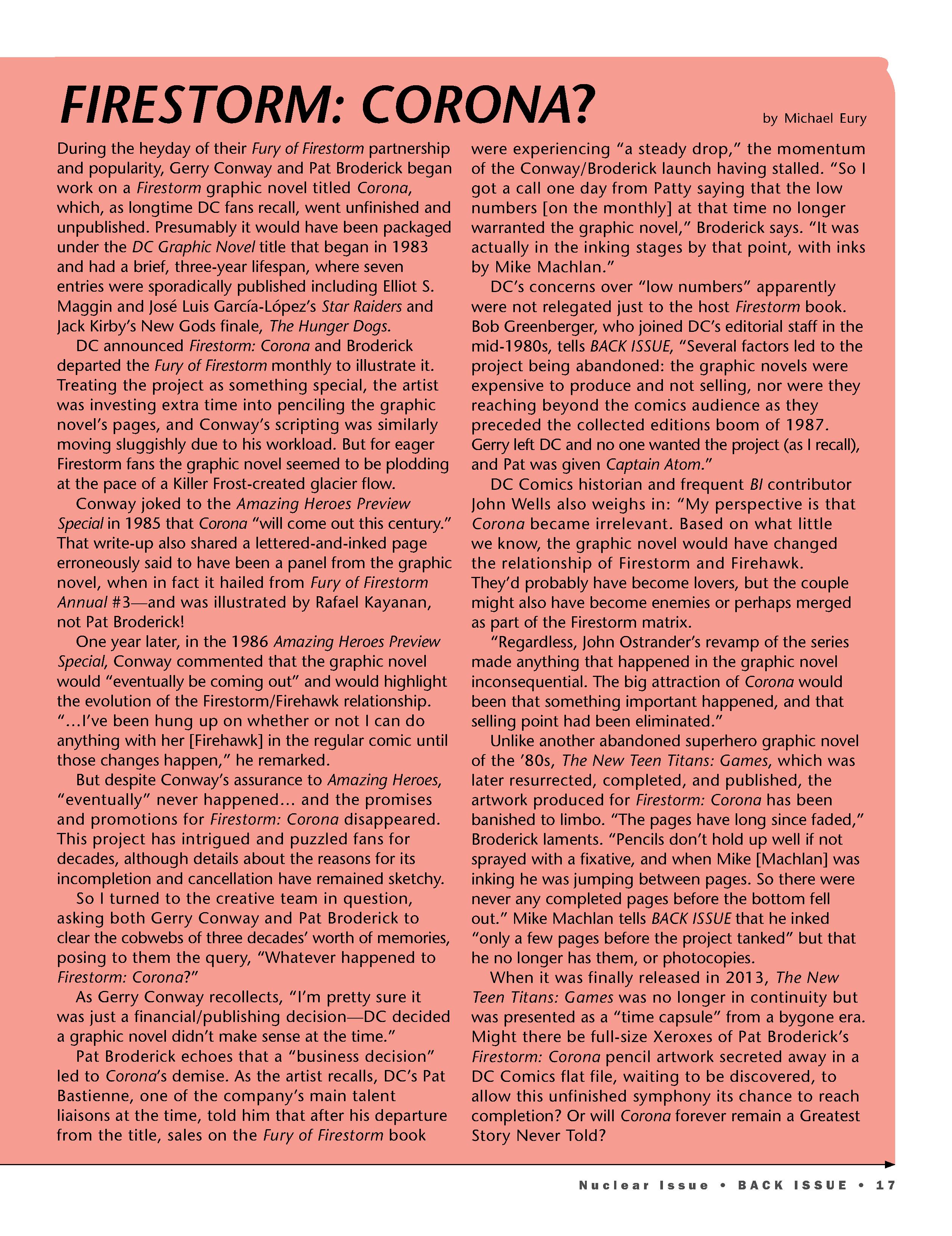 Read online Back Issue comic -  Issue #112 - 19