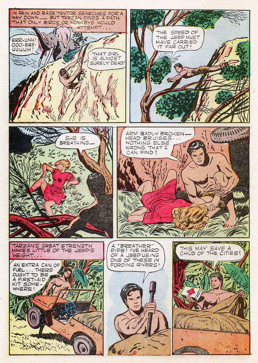 Read online Tarzan (1948) comic -  Issue #21 - 6