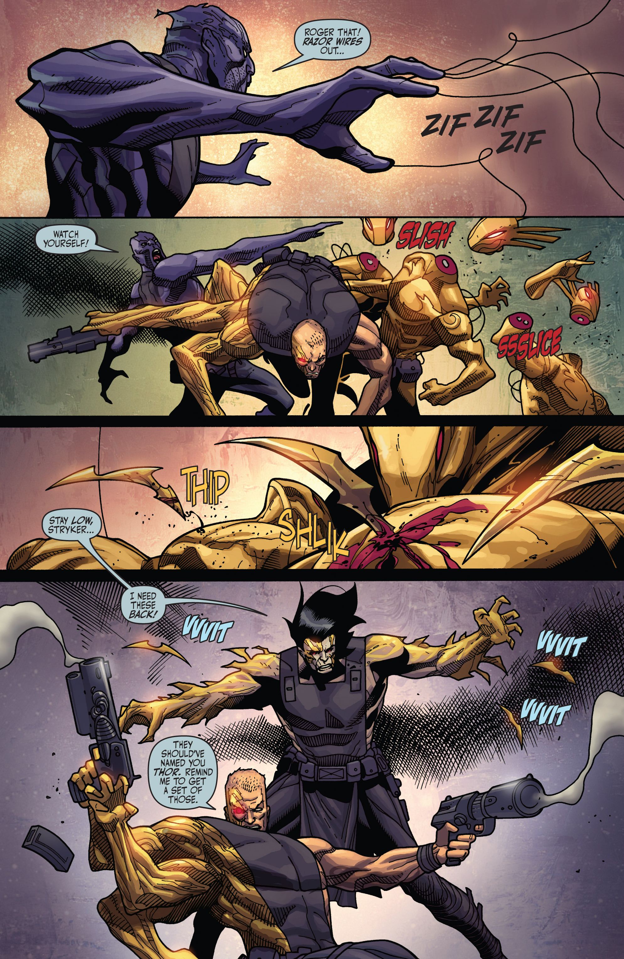 Read online Cyberforce (2012) comic -  Issue #5 - 18